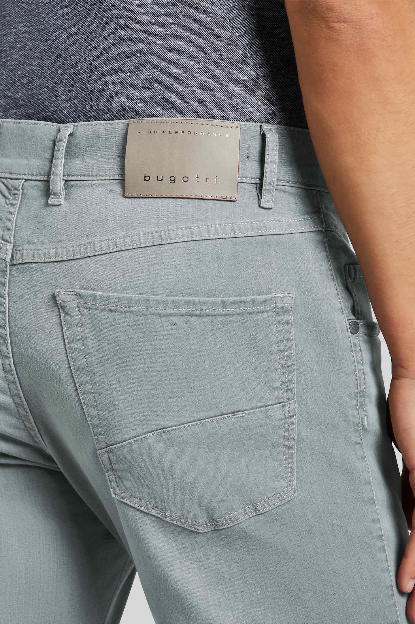 bugatti 5-Pocket-Jeans, mit Used-Waschung