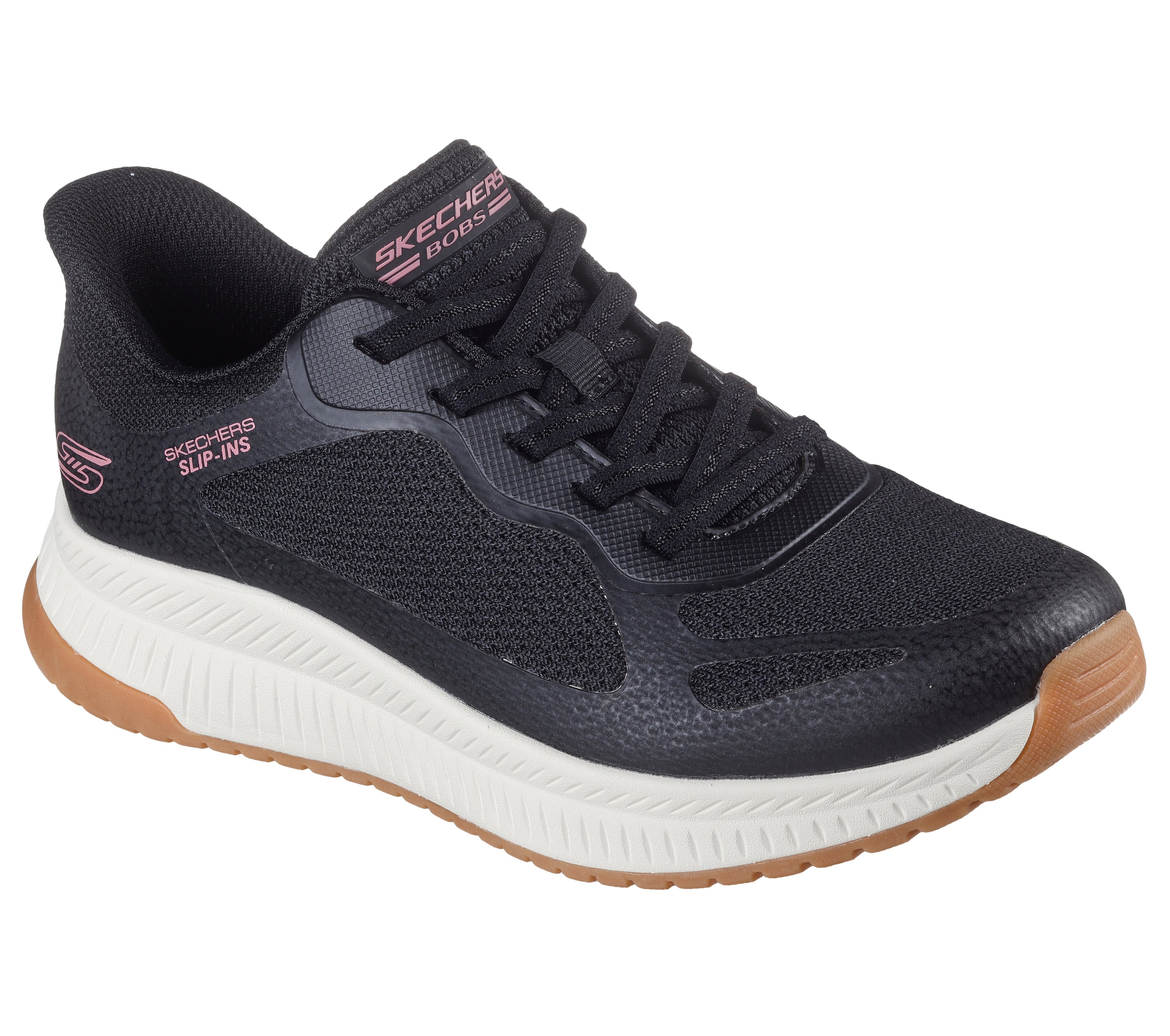 Skechers Slip-On Sneaker »BOBS SQUAD 4«  Slipper, Freizeitschuh, Halbschuh mit Memory Foam