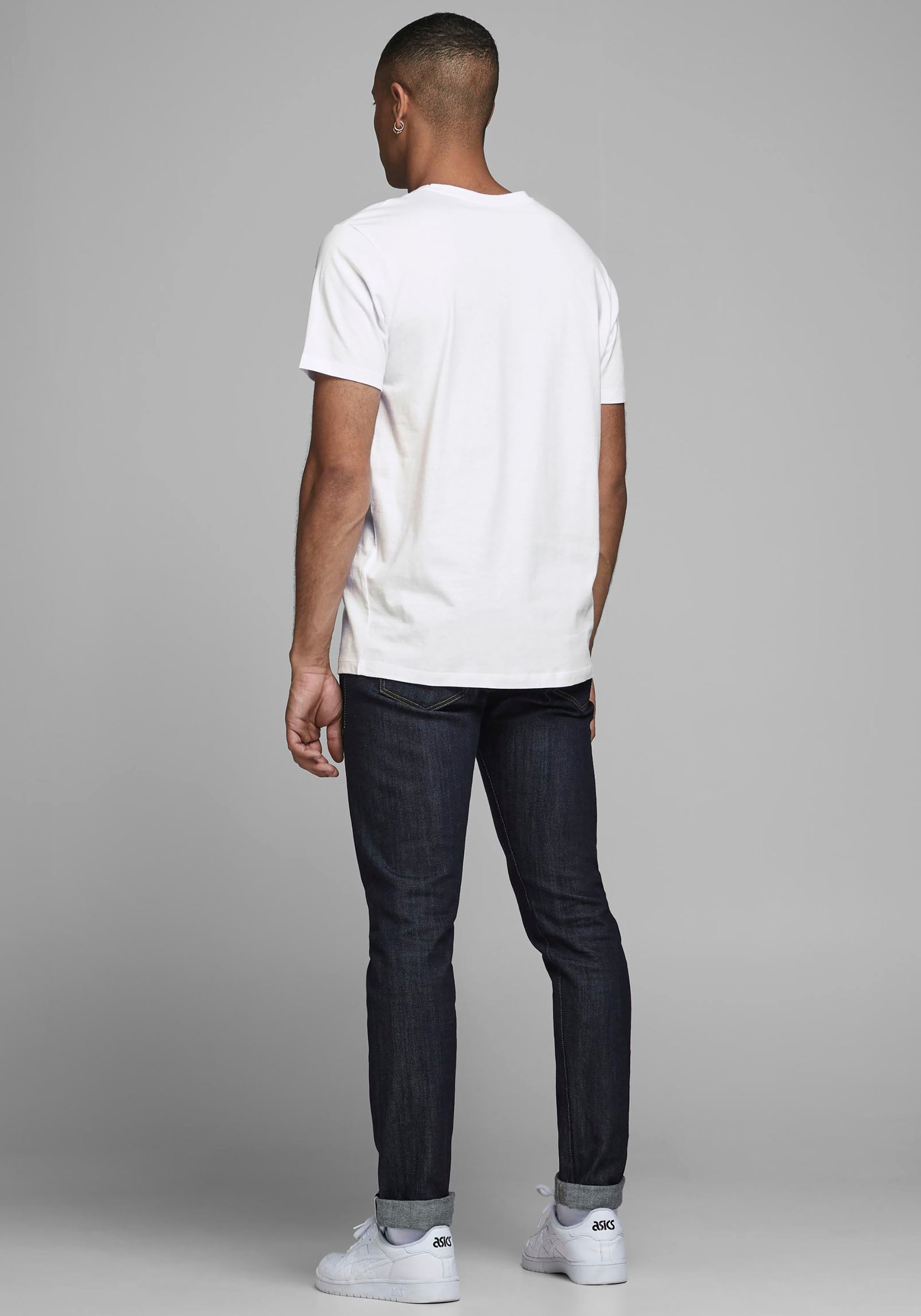 Jack & Jones T-Shirt »TEE SS CREW NECK 5 P«, (Packung, 5 tlg.)