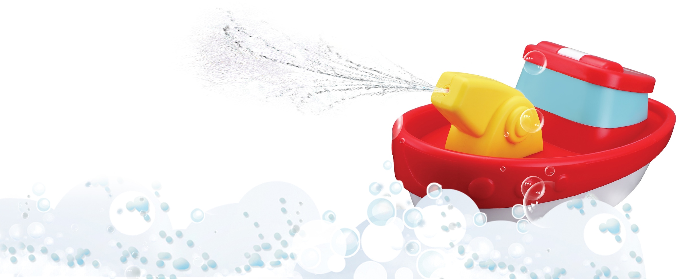 bbJunior Badespielzeug »Splash'N Play - FireBoat 15 cm«, mit Wasserspritzfunktion