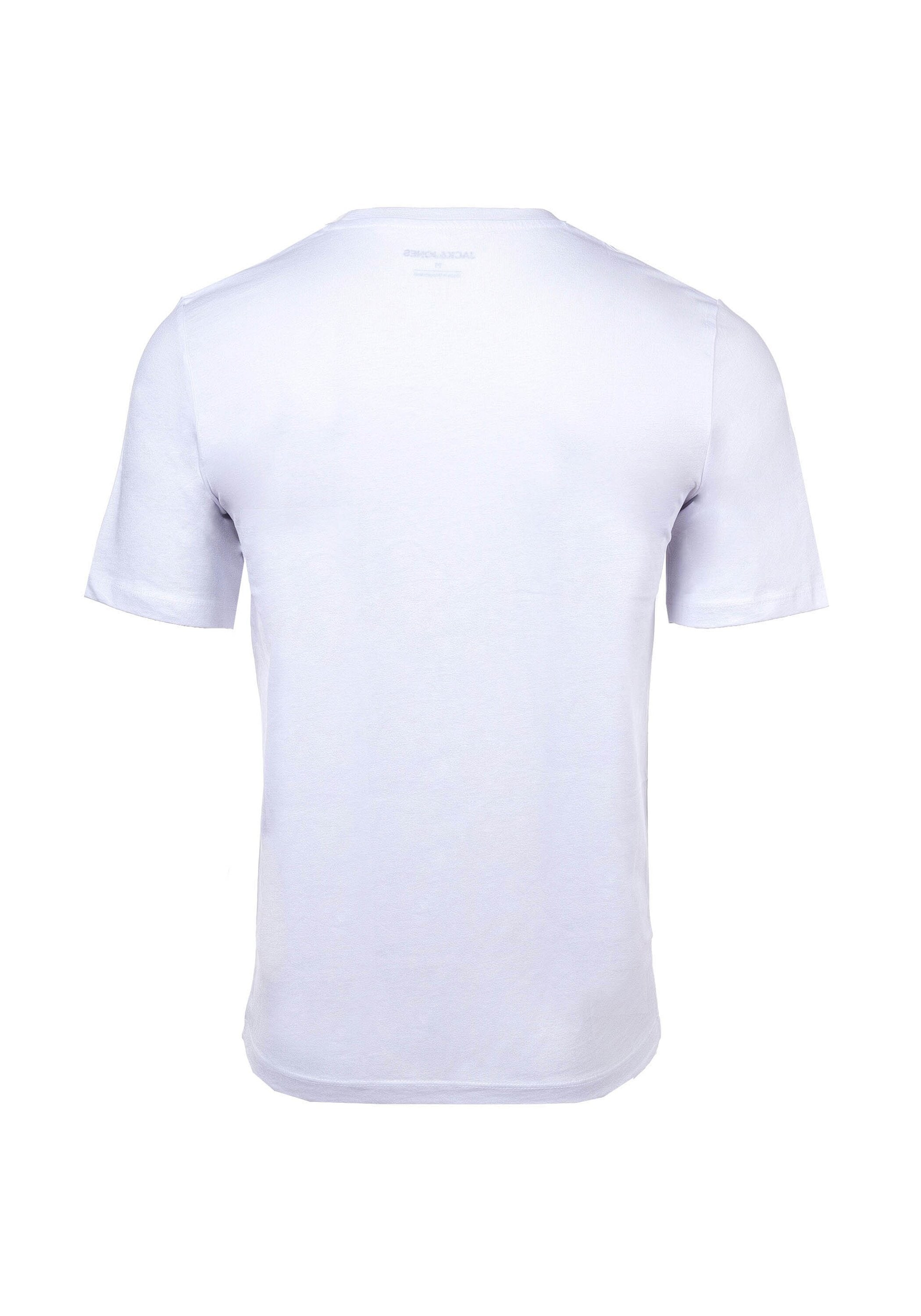 Jack & Jones T-Shirt »T-Shirt JJLEOGRA TEE CREW NECK 5PK 5er Pack«