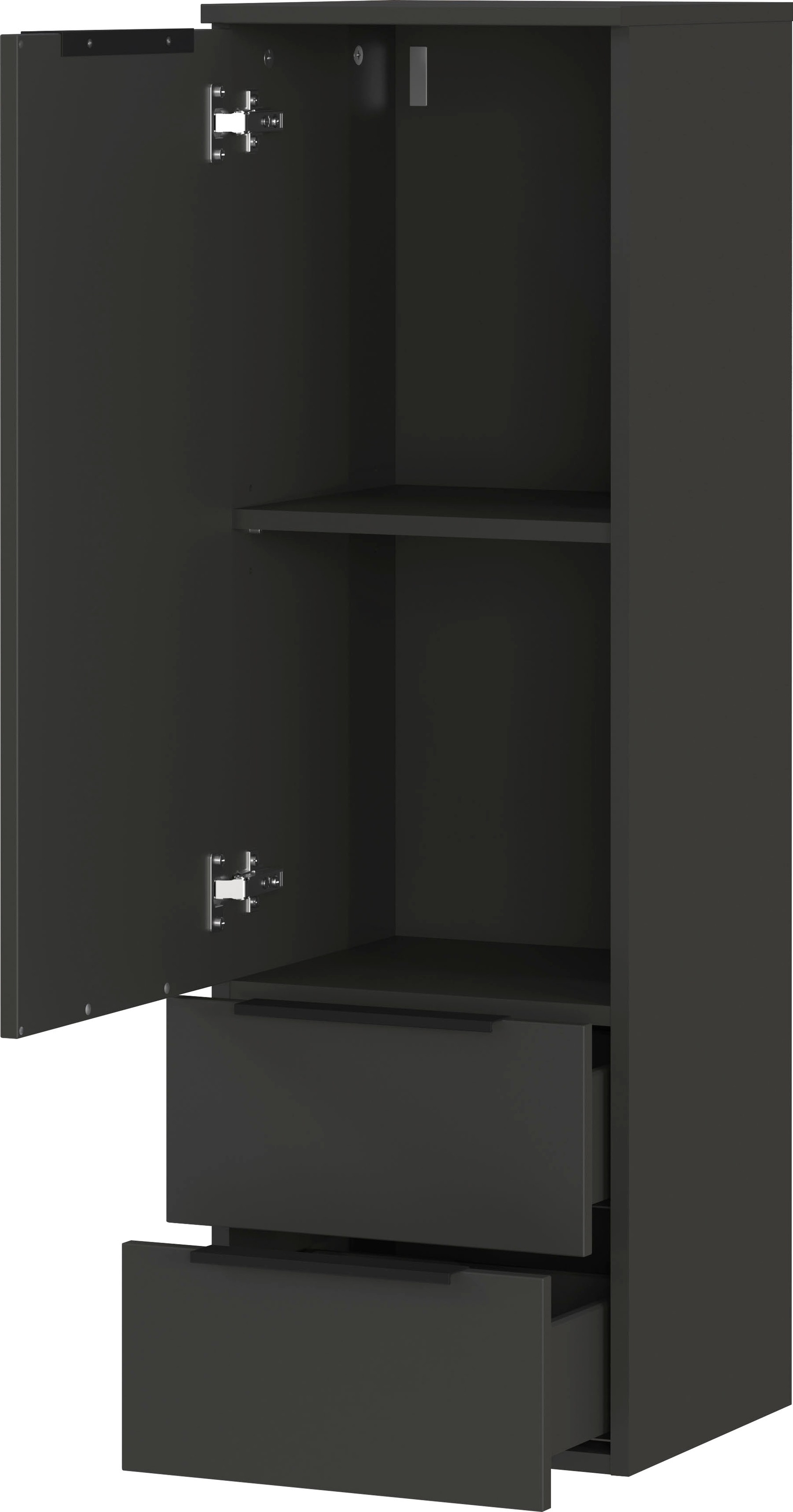 GERMANIA Badmöbel-Set »Crandon«, (4 St.), inkl. WT-Unterschrank, Spiegelschrank, Schrank und Mediumschrank