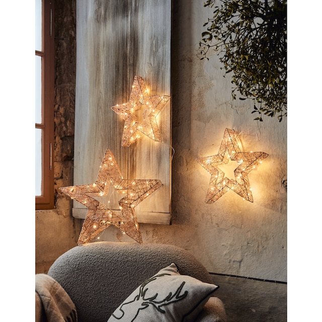 Star-Max LED Stern »Weihnachtsstern, Weihnachtsdeko«, 40 flammig-flammig,  nur für den Innenbereich online kaufen | mit 3 Jahren XXL Garantie