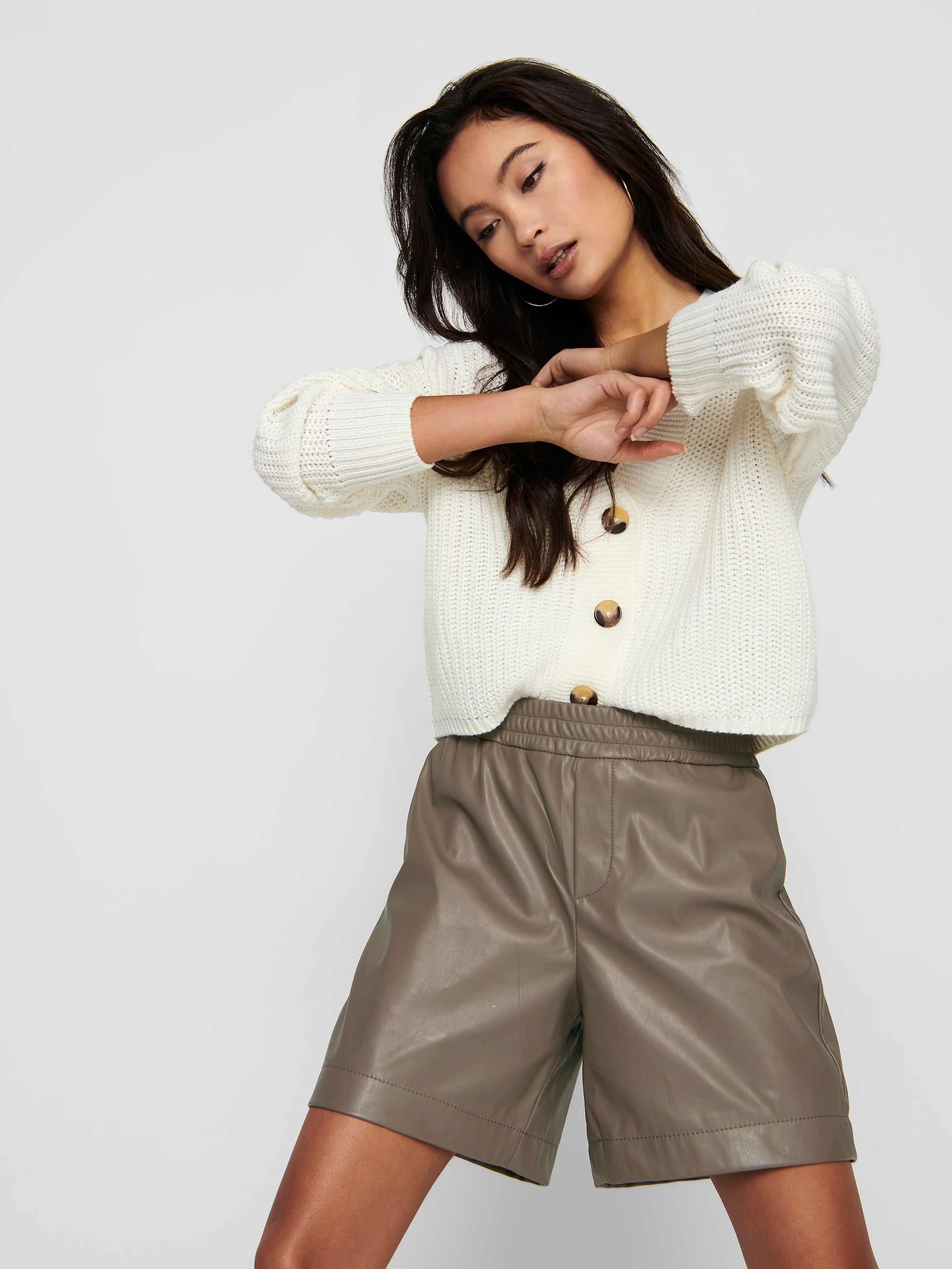 ONLY »ONLCAROL NICE L/S CARDIGAN KNT NOOS« Kunstfaser, regular fit
