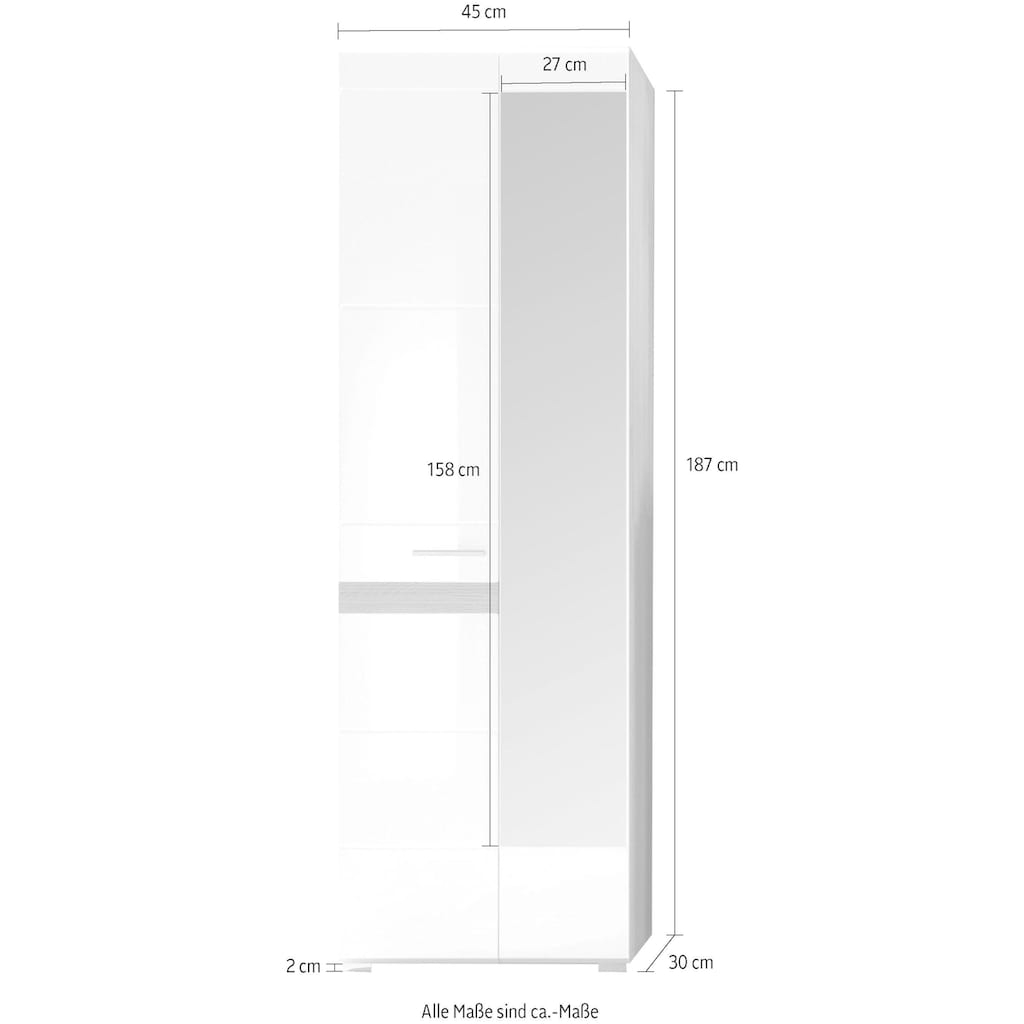 INOSIGN Garderobenschrank »Caracas«