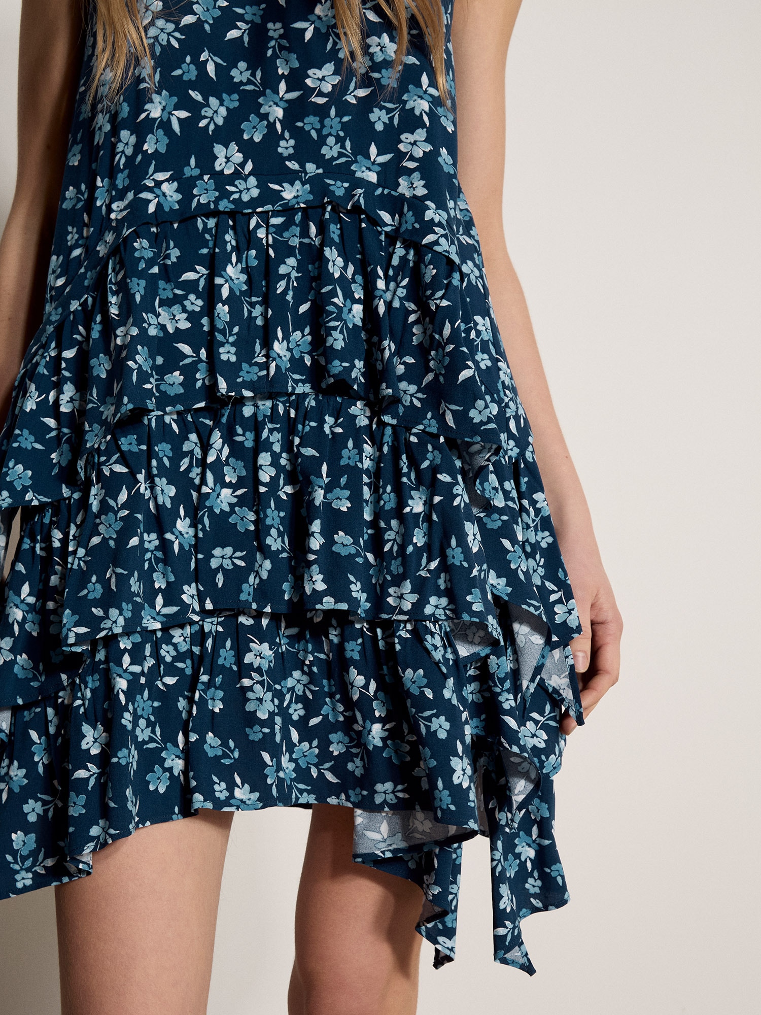 Apricot Minikleid »Minikleid« mit Rüschen