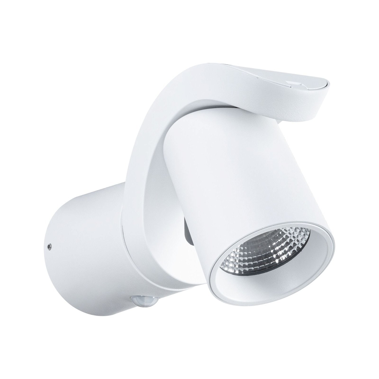 Paulmann LED Außen-Wandleuchte »Cuff IP44 76x217mm 3000K 10W 700lm 230V 70° Aluminium«, 1 flammig, Bewegungsmelder