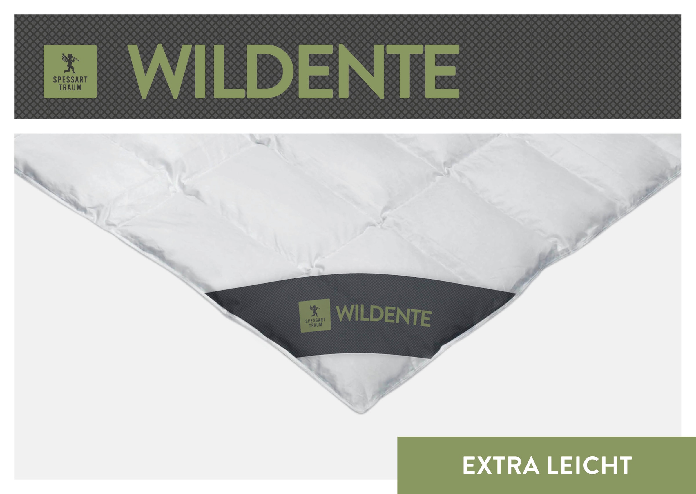 SPESSARTTRAUM Daunenbettdecke »Wildente Bettdecken 135x200cm & weitere Größen« extraleicht Füllung 100Daunen 1 Stk. tlg. Bettdecken  Ganzjahresbettdecke, Winter, Sommer