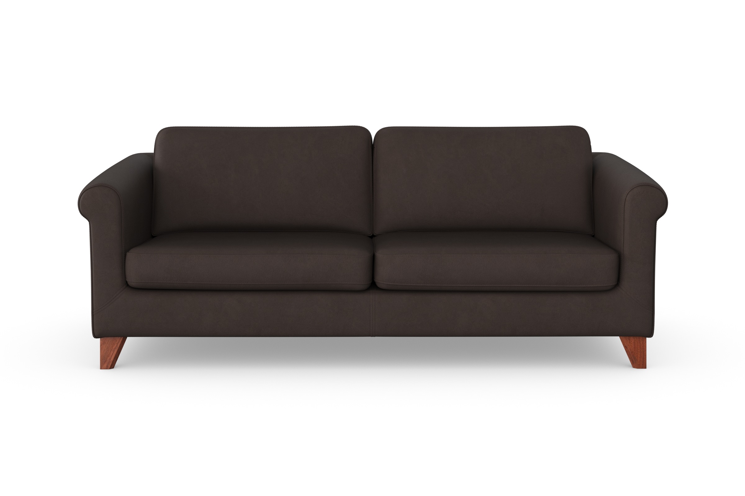 machalke® 3-Sitzer »amadeo«, Ledersofa mit geschwungenen Armlehnen, Breite 213 cm