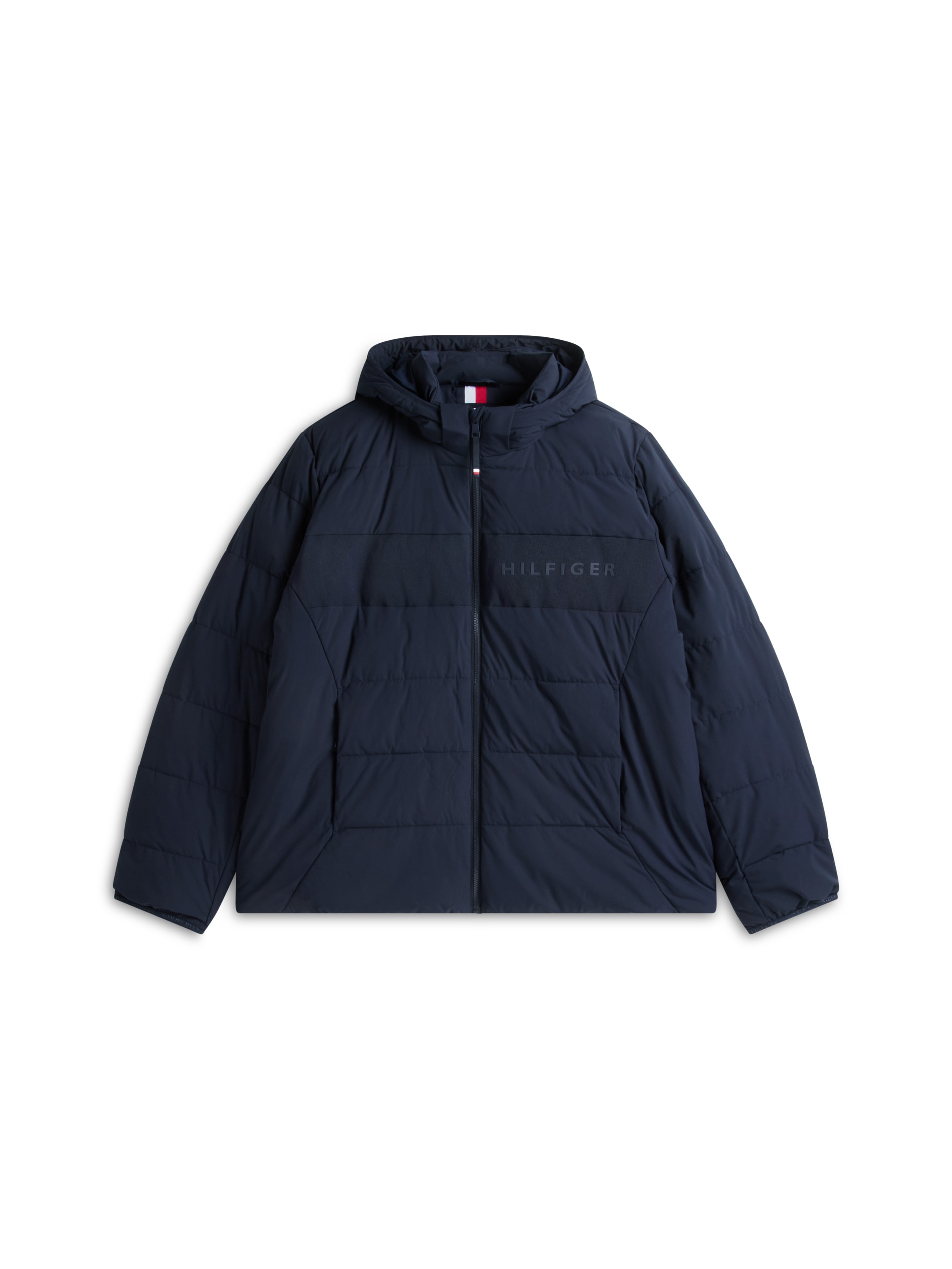 Tommy Hilfiger Big & Tall Steppjacke »BT-DETACH HOODED BRANDED« mit Kapuze Große Größen, normale Passform