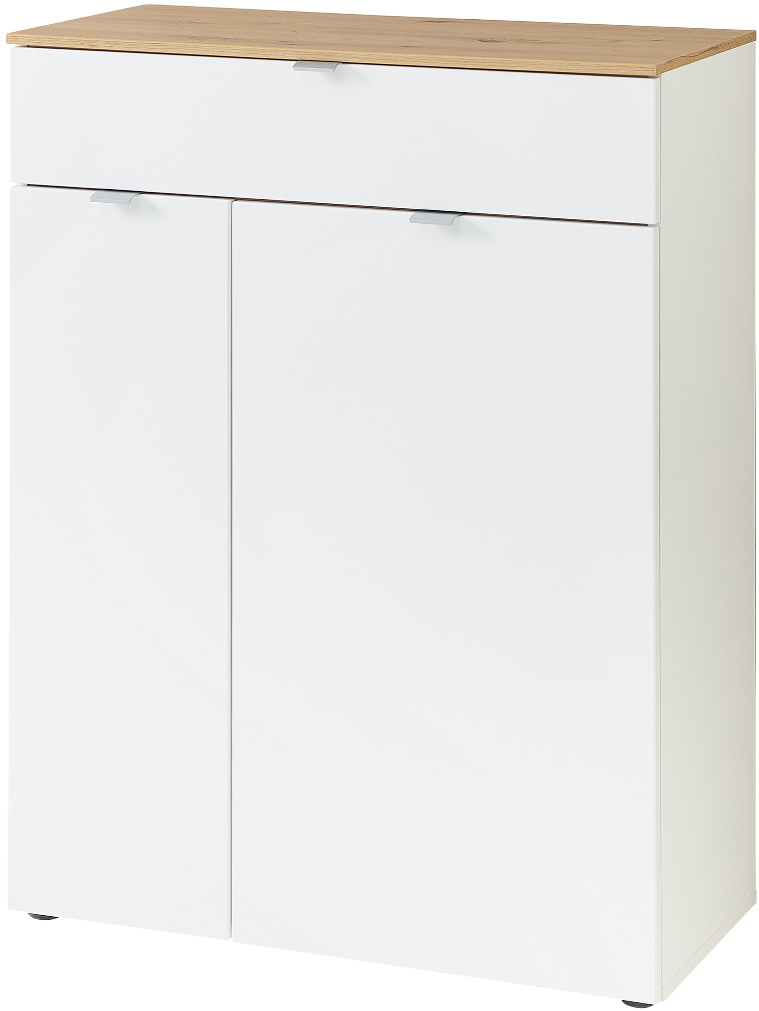 Innostyle Schuhschrank »Bari Schuhschrank mit Schubkasten, BxHxT 78x103x38 cm« 1 Stk. tlg. 2 türig, 1 Schübkasten, 4 Fächer, Softclose, ABS Kantenschutz