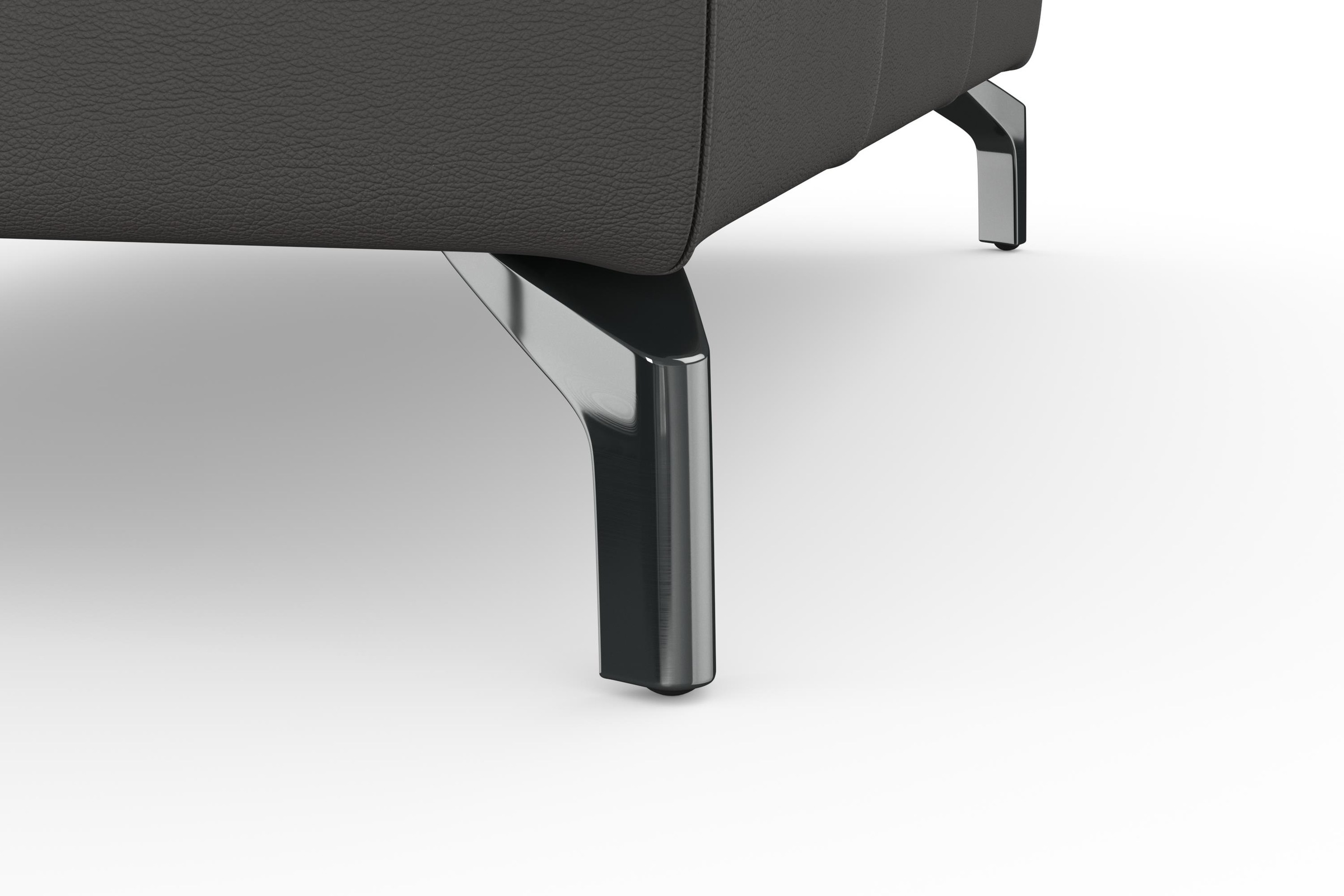 sit&more Hocker »Bendigo«, mit Klappfunktion, Bodenfreiheit 12 cm, wahlweise in 2 Fußfarben