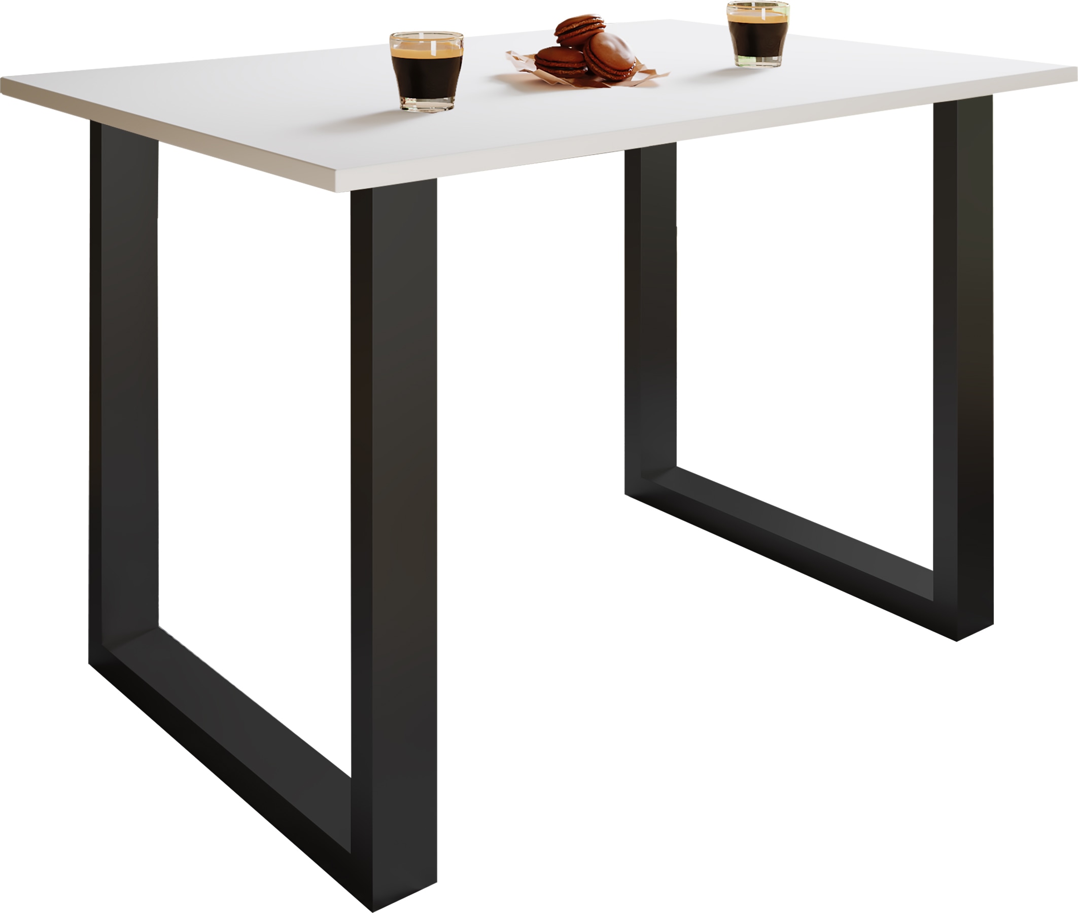 VCM Esstisch "Premium Holz Esstisch Küchentisch Xona U 140x50" 1 Stk. tlg.