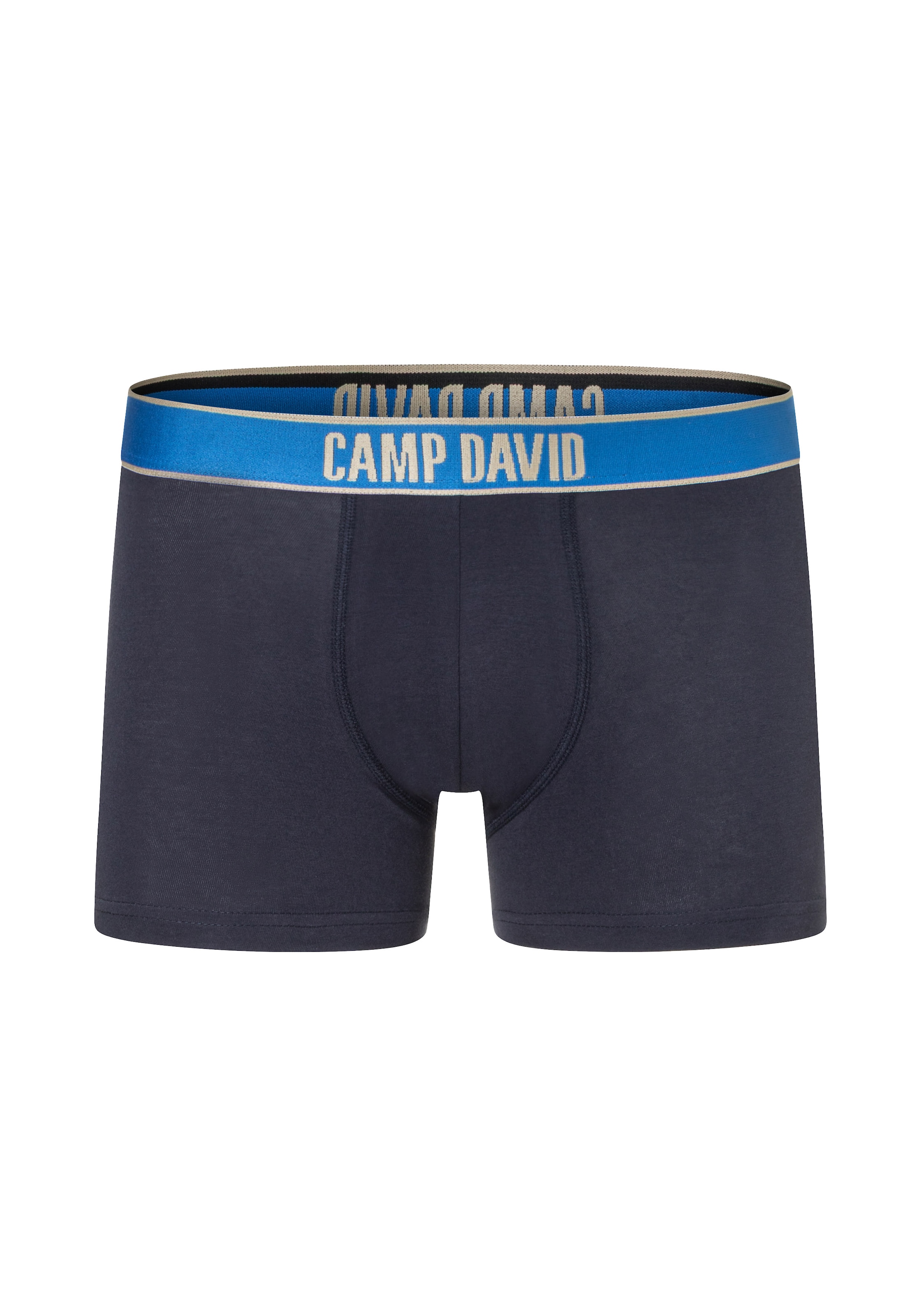 CAMP DAVID Boxershorts »casual« 2 Paar,  mit elastischem Bund