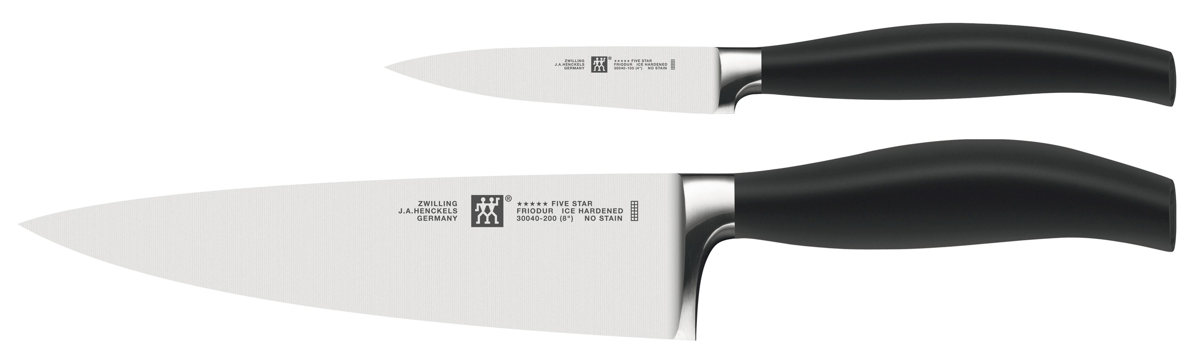 Zwilling Messer-Set "***** FIVE STAR" Made in Germany, Sonderschmelze, Ergonomisch, 2-tlg.