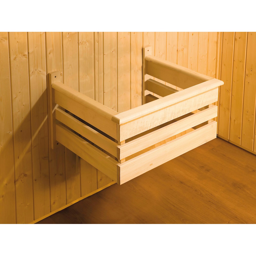 weka Sauna »Valida«, (Set), 5,4 kW-Ofen mit integrierter Steuerung