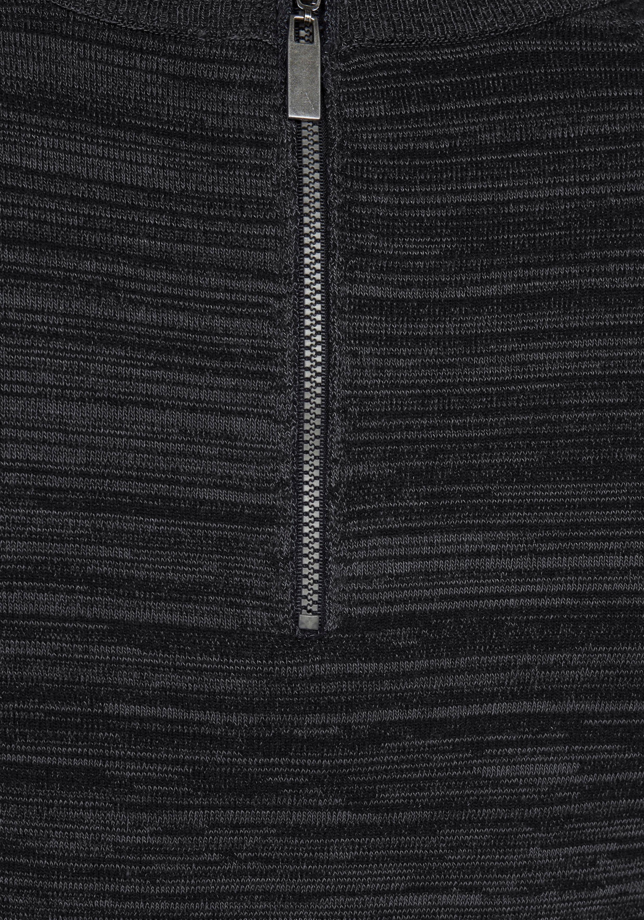 Aniston CASUAL Strickkleid, mit Reißverschluss bei ♕