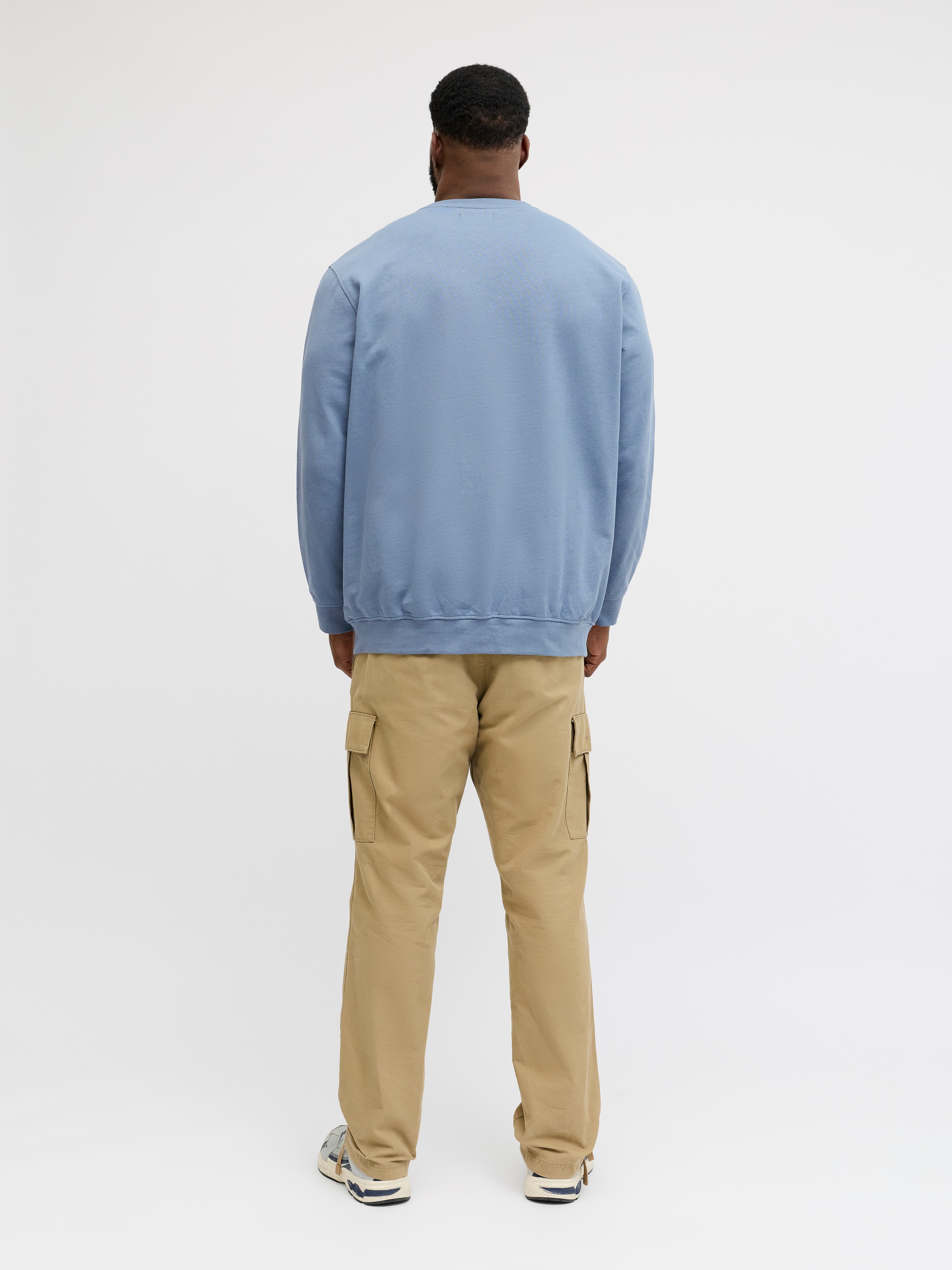 Jack & Jones PlusSize Sweatshirt »JJEARCHIVE GRAPHIC SWEAT CN NOOS PLS«, Baumwollmischung, relaxed fit
