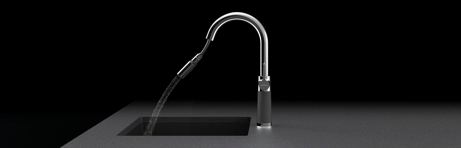 Schock Küchenarmatur »SC-520 SB« ausziehbar, Strahl-Brause, Rückflussverhinderer, Schwenkbereich 120°