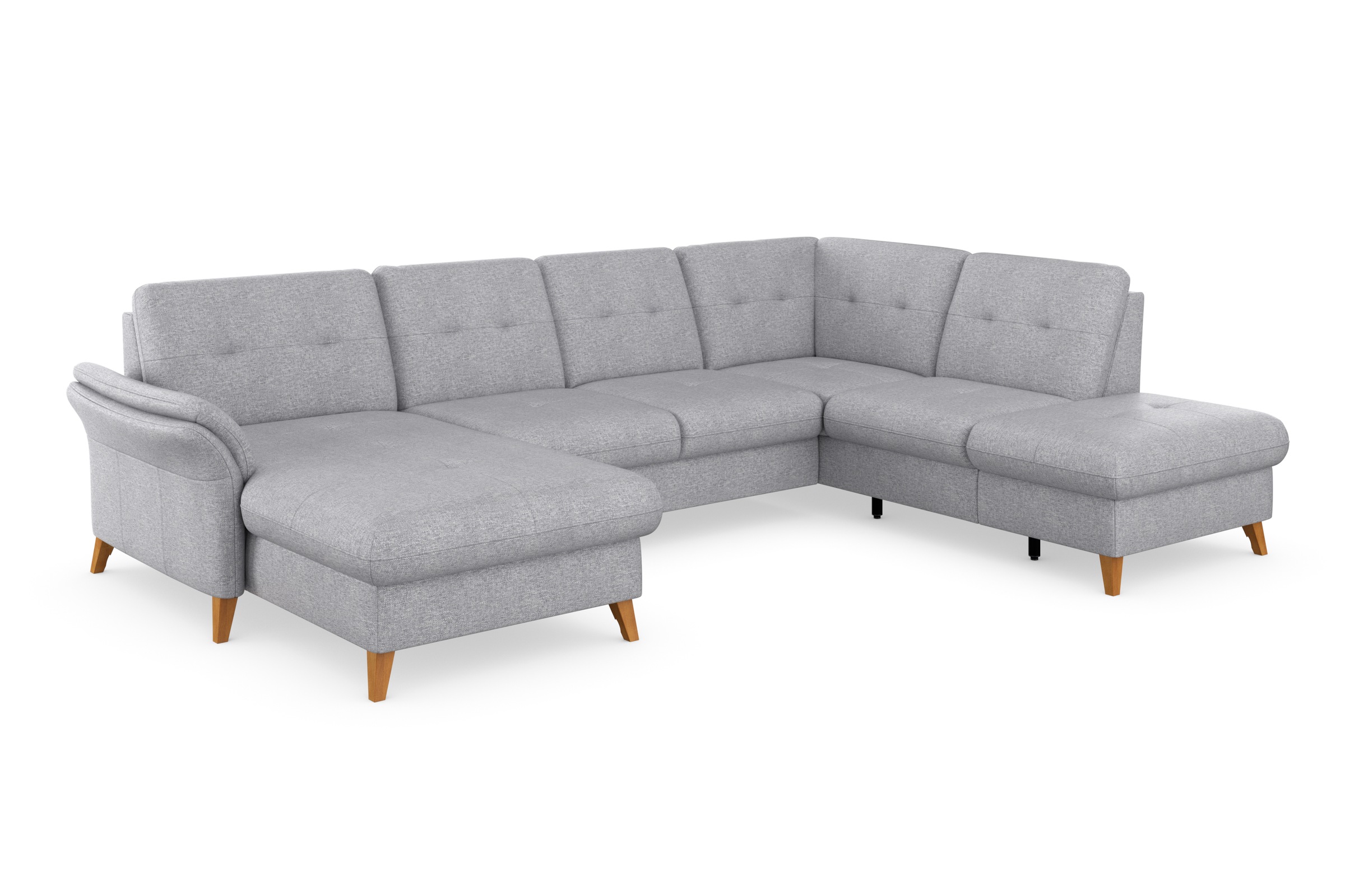 sit&more Wohnlandschaft »Göteborg«, inkl. Sitztiefenverstellung, wahlweise mit Bettfunktion & Bettkasten