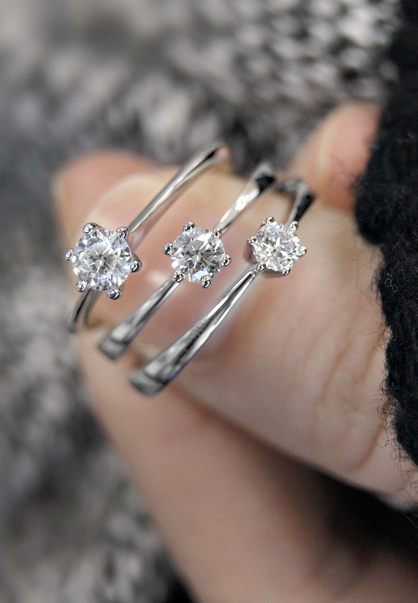 ONE ELEMENT Diamantring »0.2 ct Diamant Brillant Ring aus 585 Weißgold«