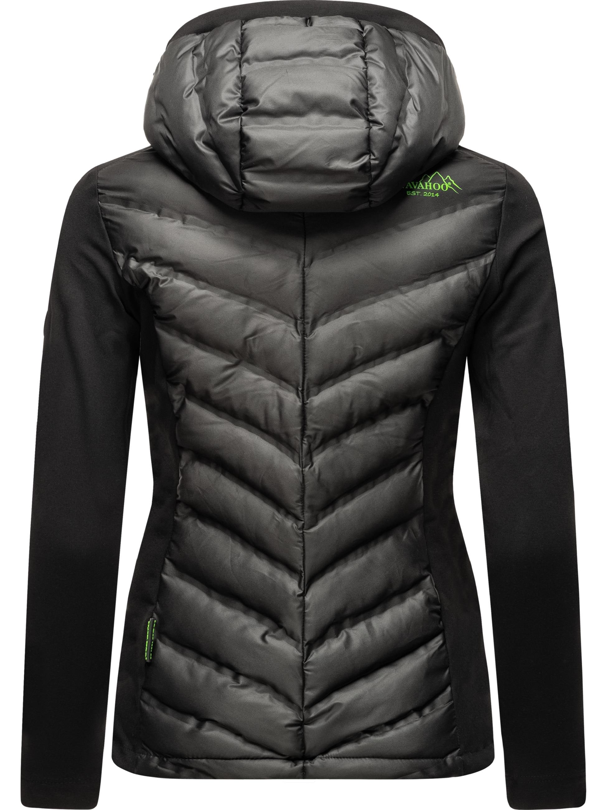 Navahoo Outdoorjacke »Übergangsjacke Nimm Mich Mit«, mit Kapuze, stylische Übergangsjacke mit Kapuze