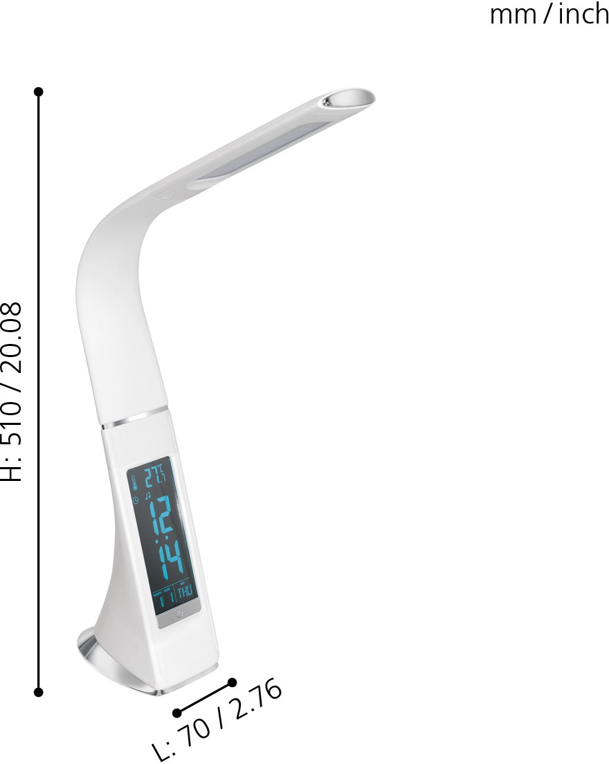 EGLO Tischleuchte »COGNOLI«, 1 flammig, Leuchtmittel LED-Board | LED fest integriert, 3-step dimming