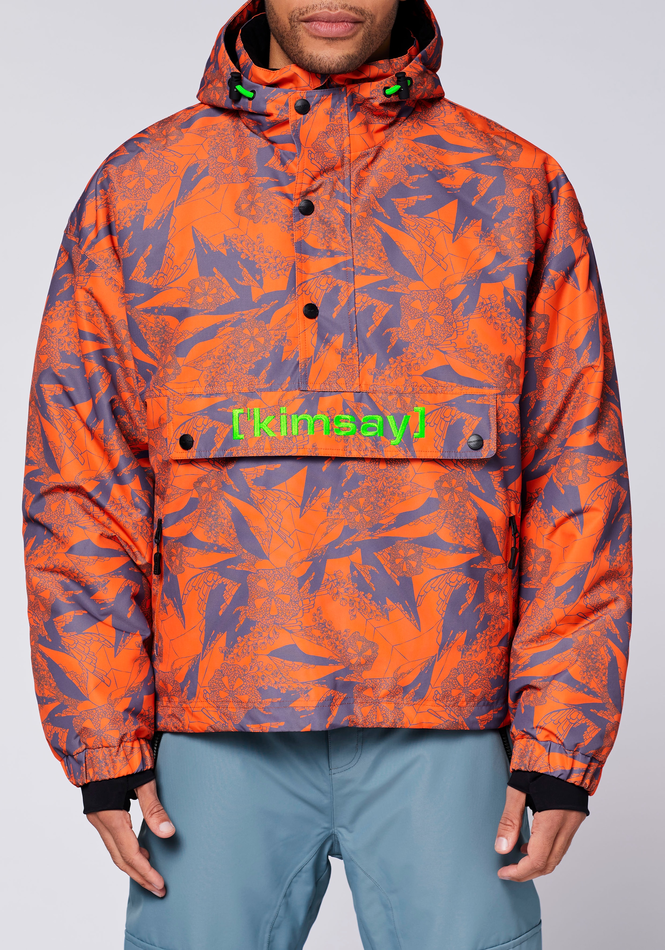 Chiemsee Outdoorjacke »ORNG/PURPLE AOP«