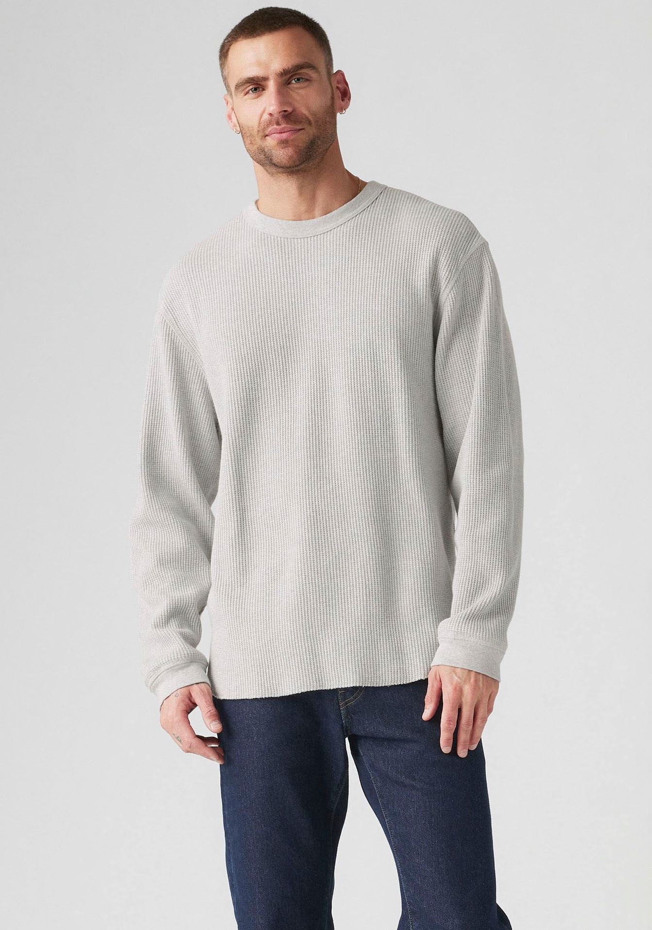 Levi's® Langarmshirt Waffelstruktur