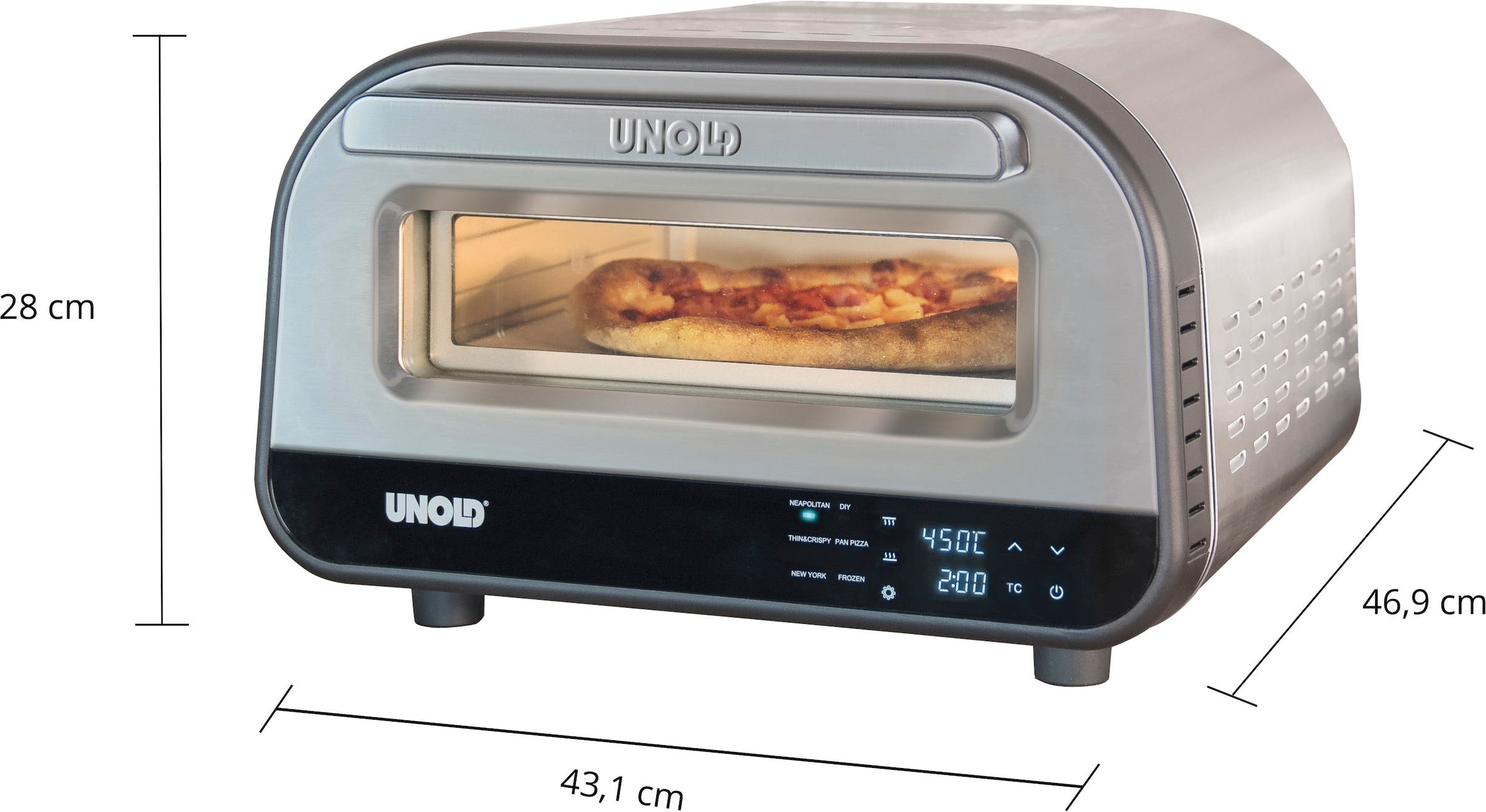 Unold Pizzaofen »LUIGI 68816«