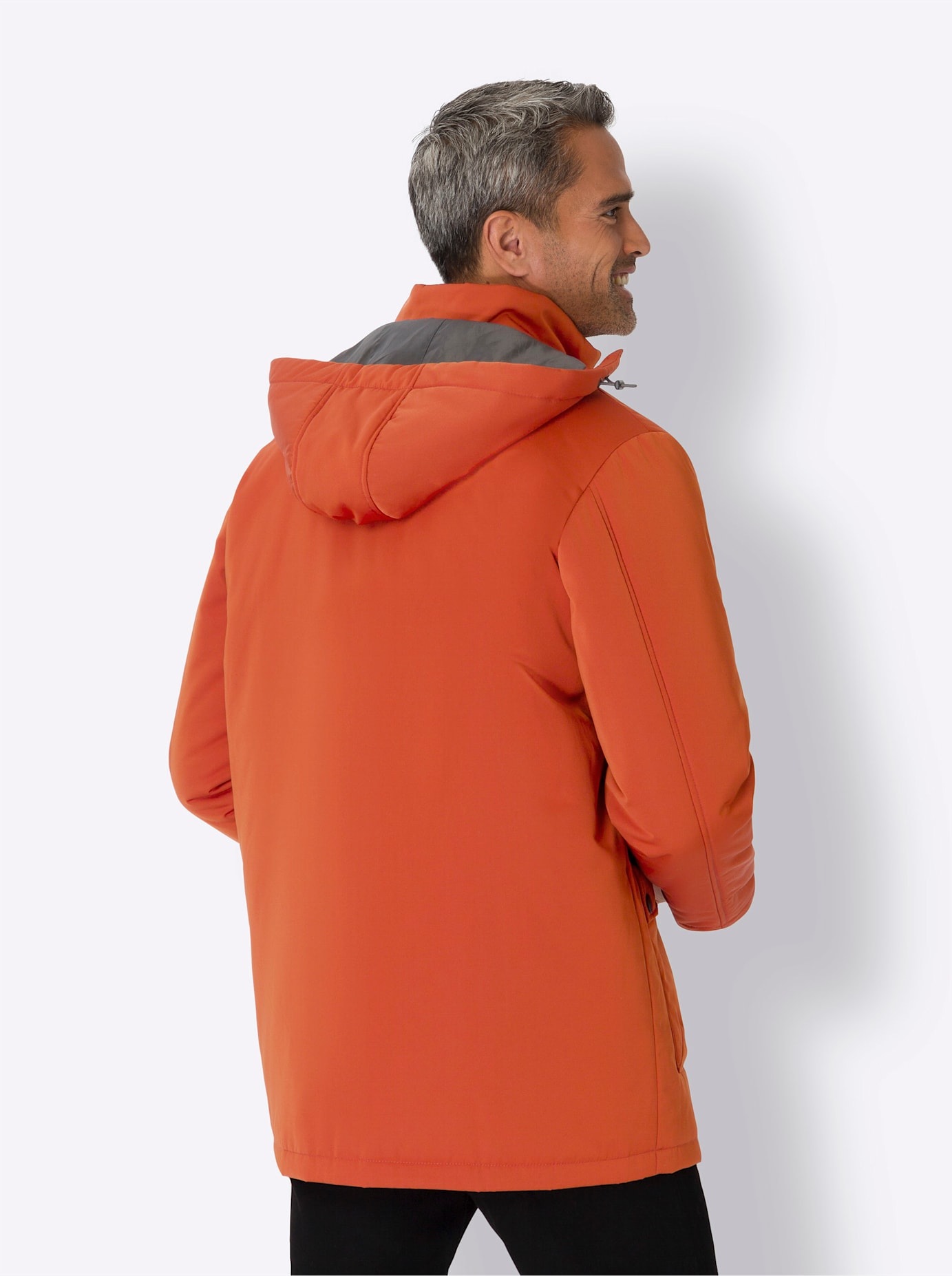 Classic Outdoorjacke, mit Kapuze