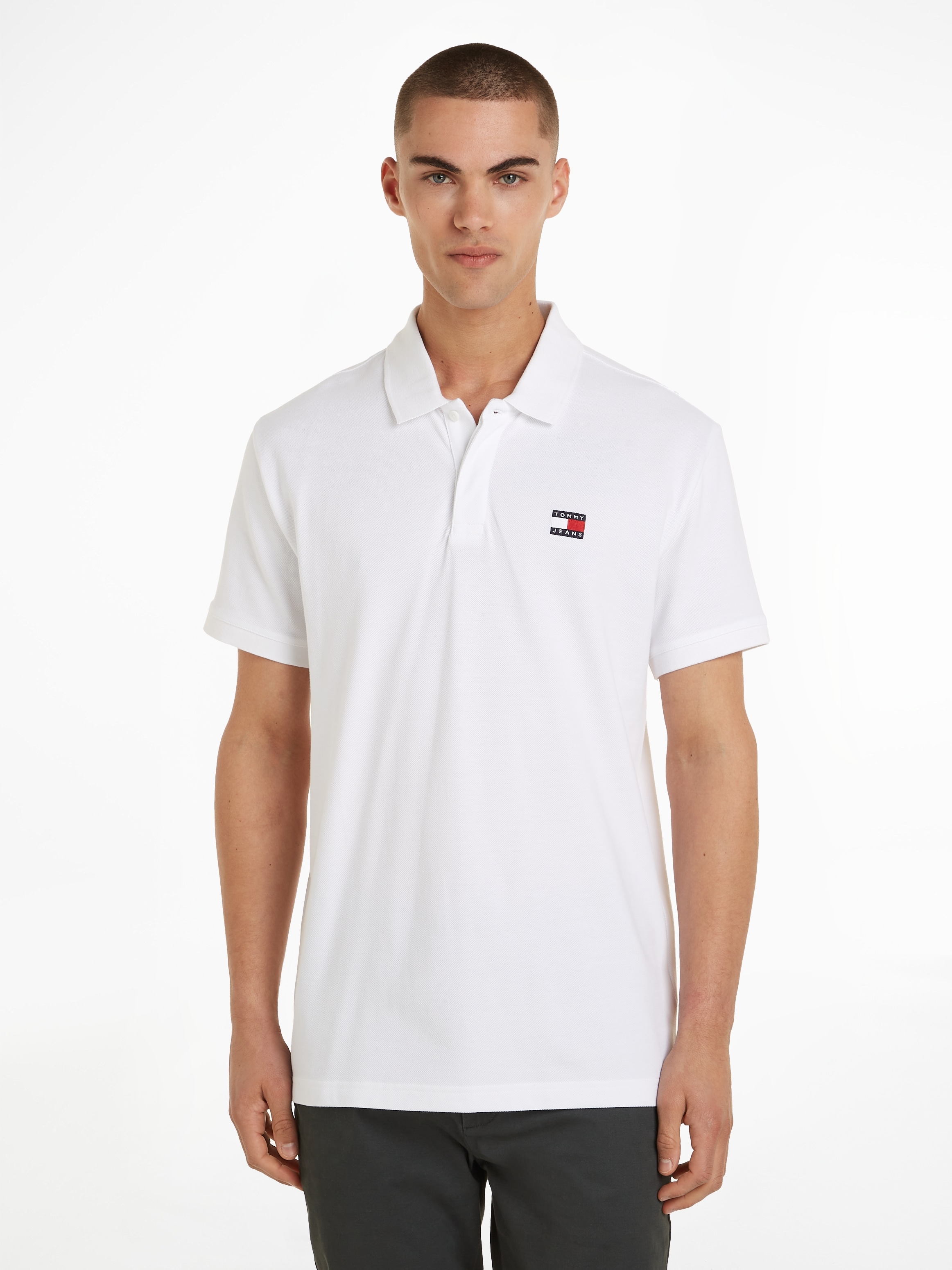 Poloshirt »TJM REG BADGE POLO«, mit Polokragen