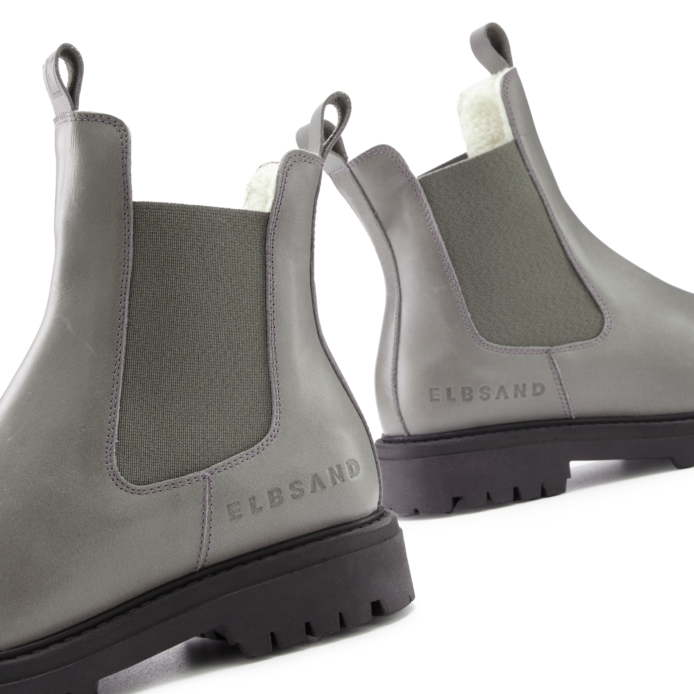 Elbsand Stiefelette »Chelseaboots, Stiefel, Boots, Winterstiefel, Schlupfstiefel«  aus Leder mit Warmfutter