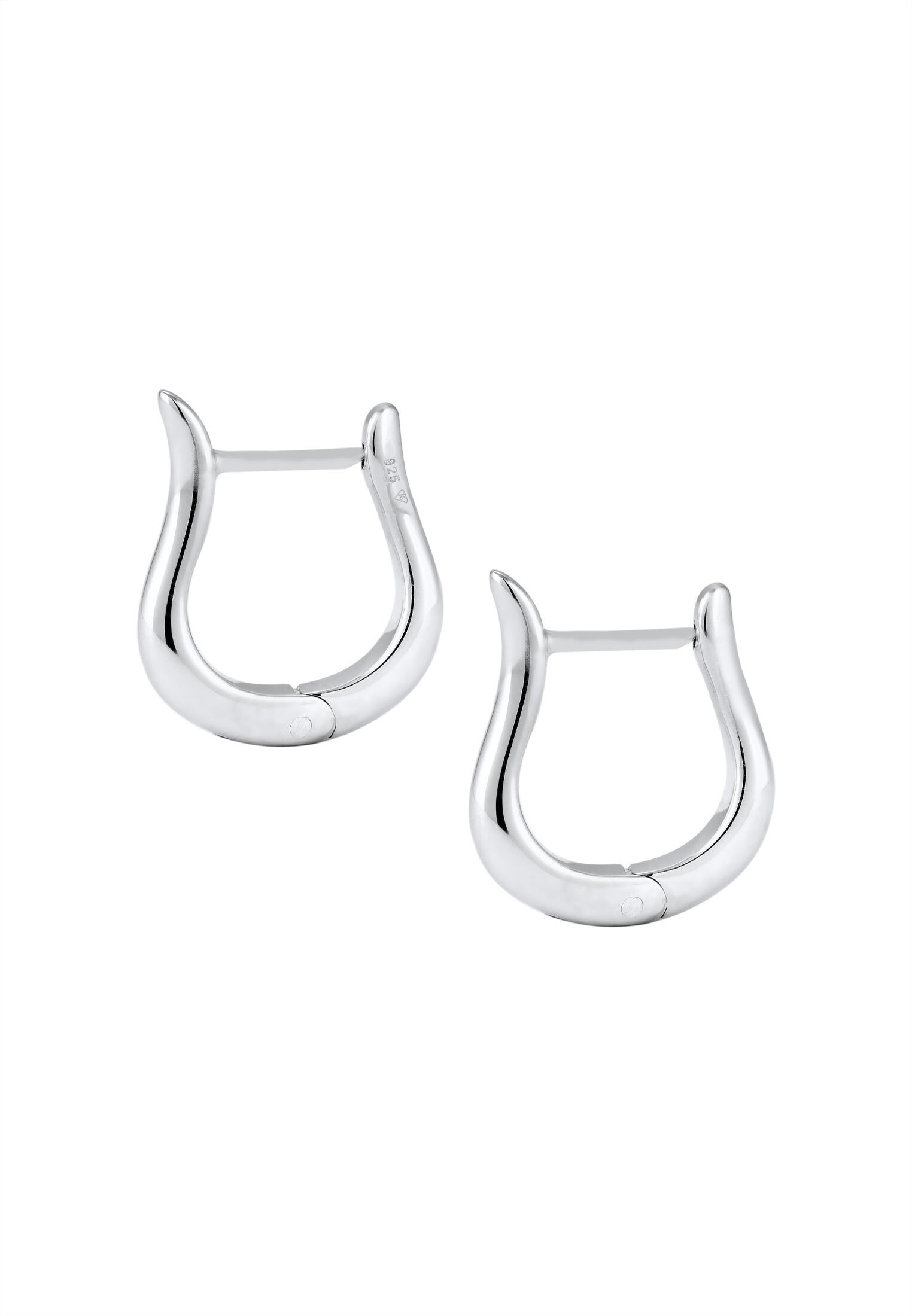 Kuzzoi Paar Creolen »Ohrringe Creolen 925 Sterling Silber«