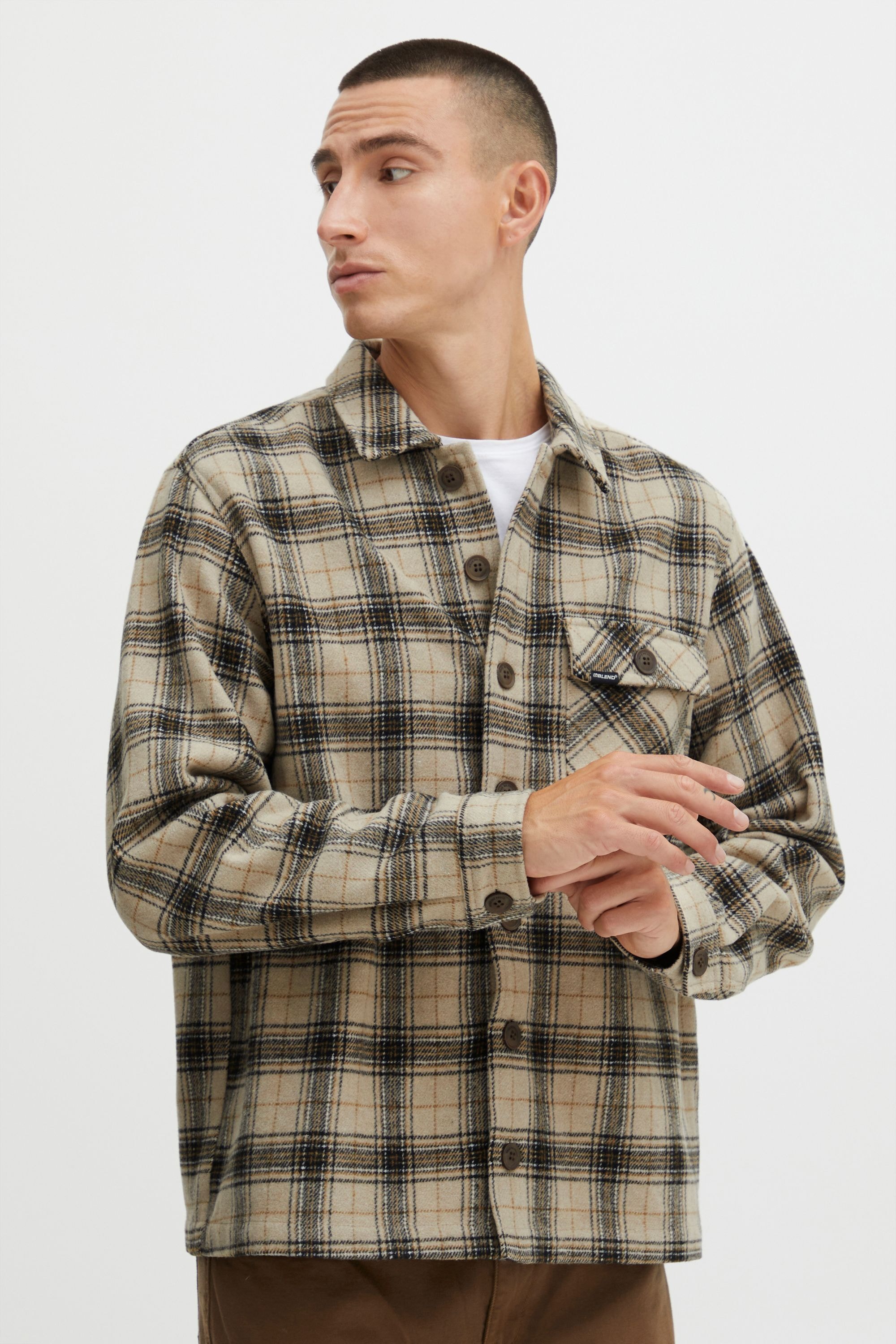 Blend Fieldjacket »Fieldjacket BHOvershirt«, ohne Kapuze