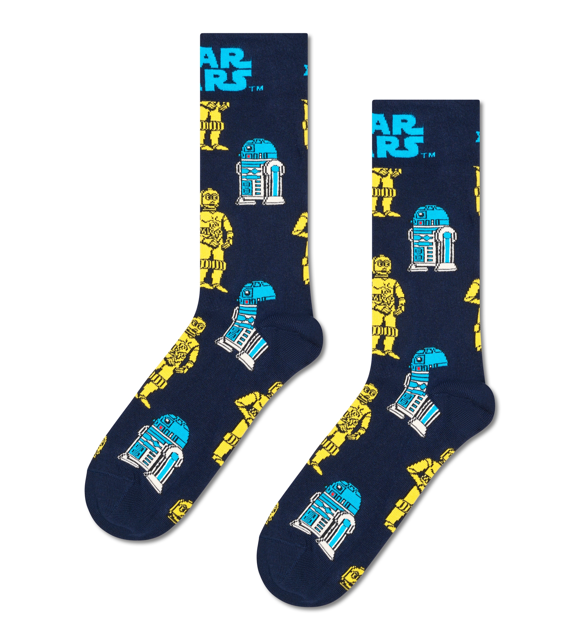 Happy Socks Langsocken, (6er Pack), mit kreativen Star Wars-Motiven