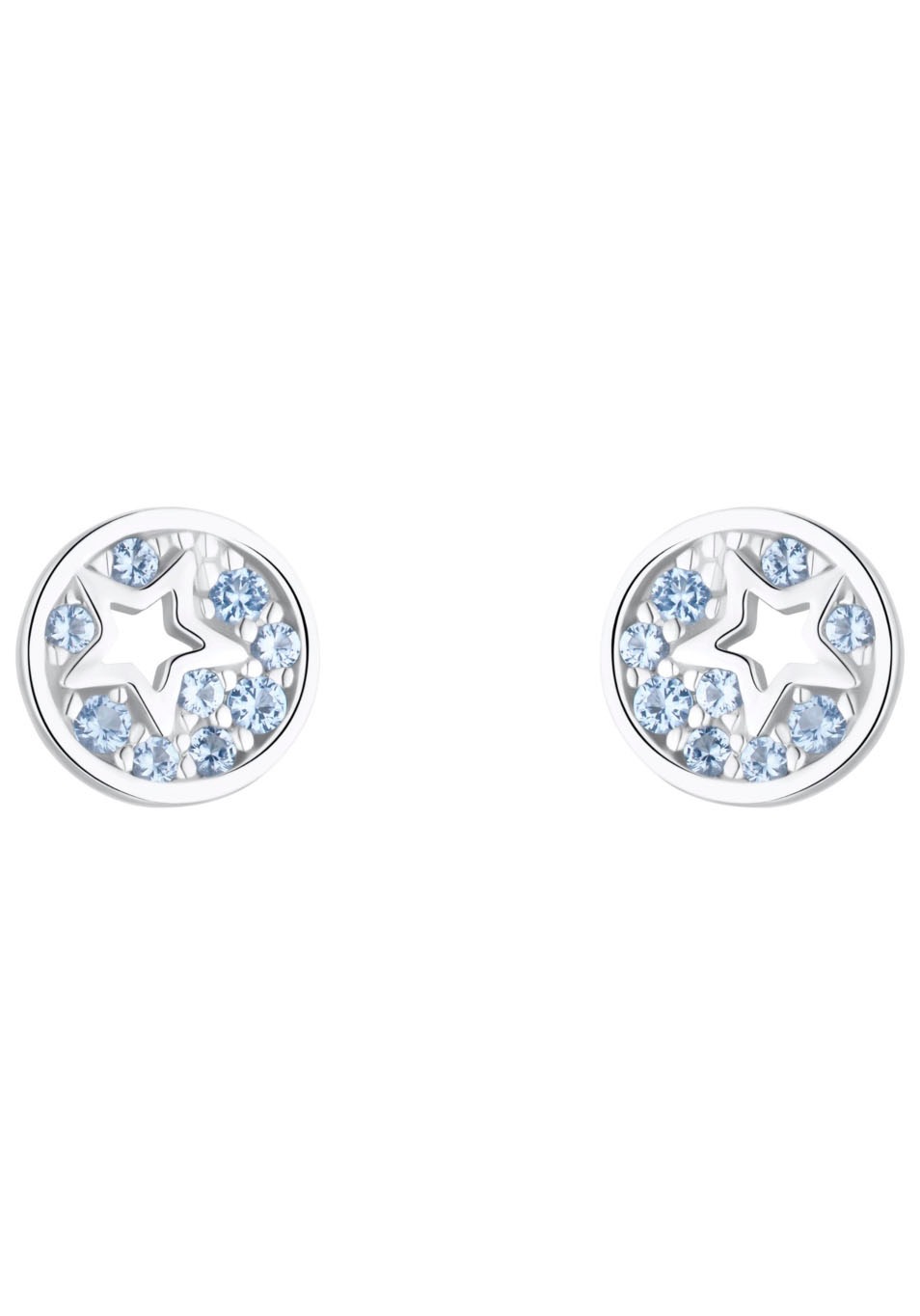 s.Oliver Junior Paar Ohrstecker »Sterne« mit Zirkonia (synth.)