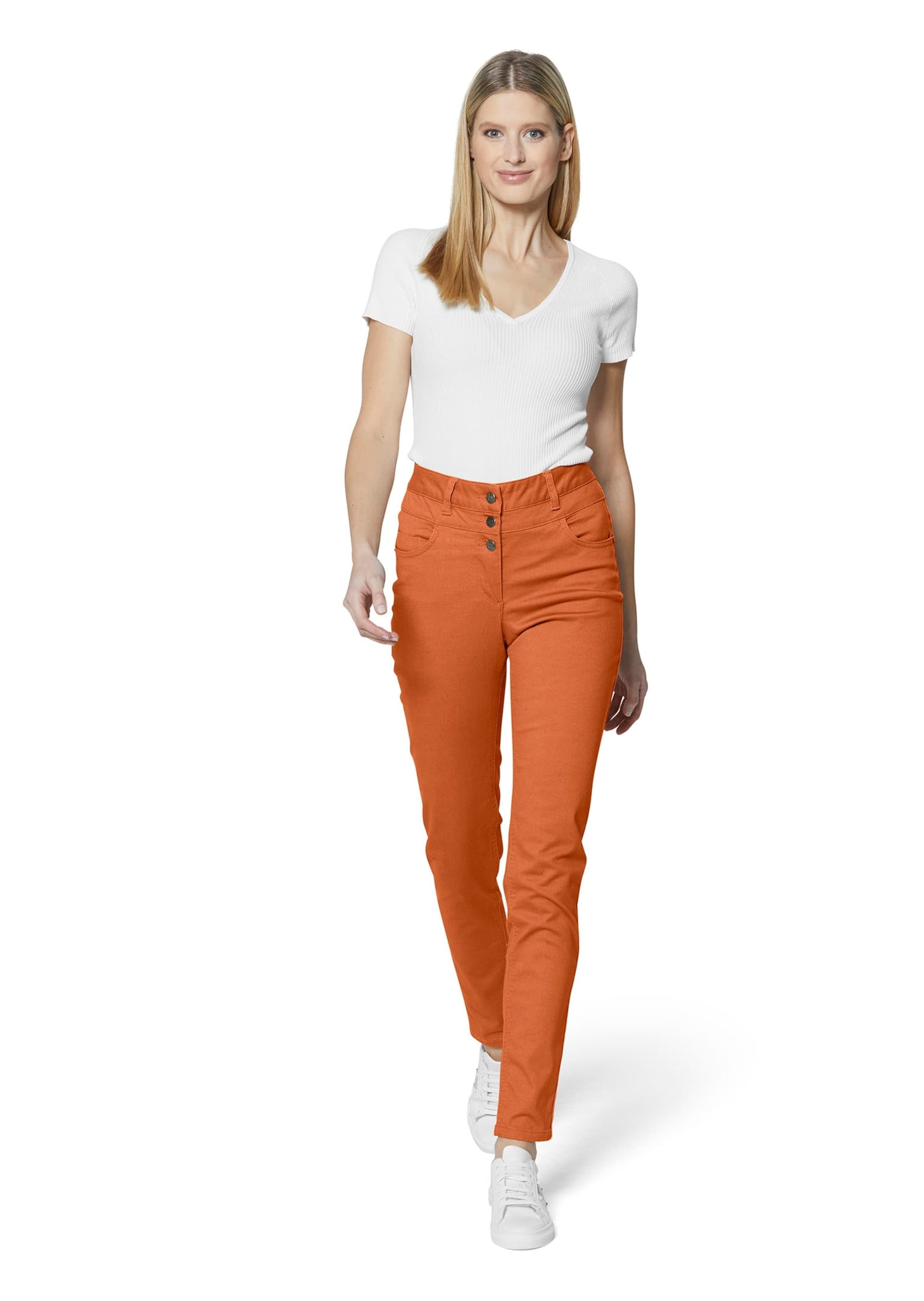 MADELEINE Regular-fit-Jeans »Jeans Highwaist-Jeans aus Power-Stretch«