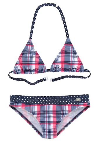 Venice Beach Triangel-Bikini, im süßen Karodruck kaufen