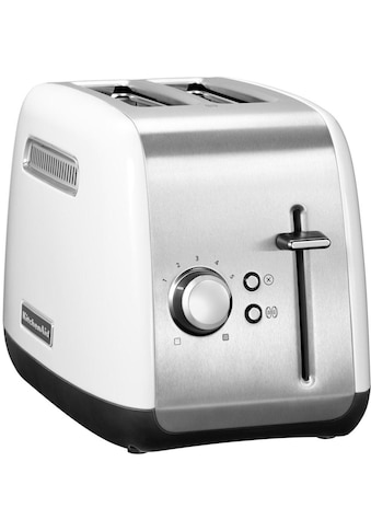 KitchenAid Toaster »5KMT2115EWH WEISS«, 2 kurze Schlitze, für 2 Scheiben, 1100 W kaufen