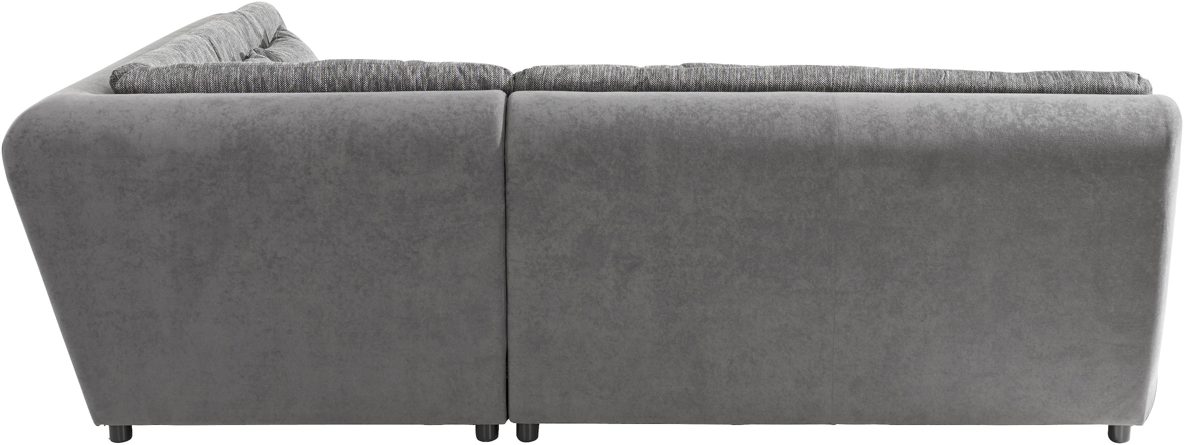 Trends by HG Ecksofa »Pool L-Form«, wahlweise mit Bettfunktion, frei im Raum stellbar