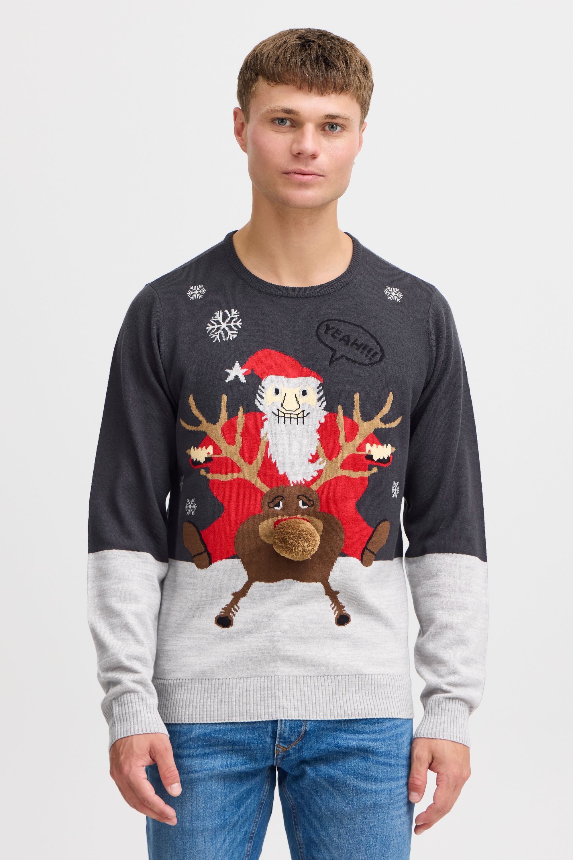 Blend Strickfleece-Pullover »Strickpullover BHRudolph«