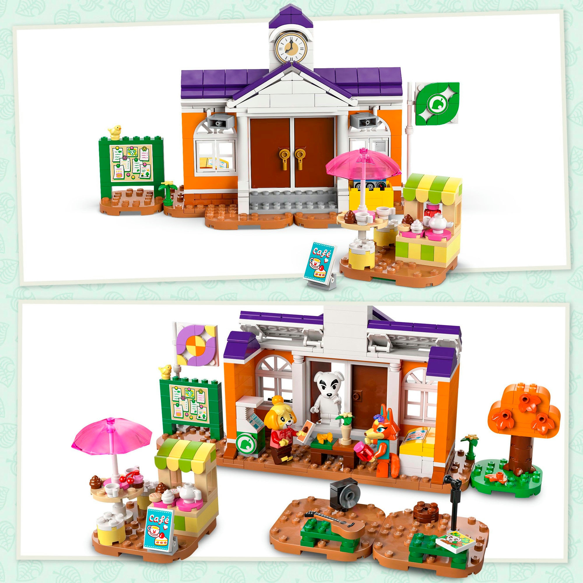LEGO® Konstruktionsspielsteine »K.K. spielt auf dem Festplatz (77052), LEGO Animal Crossing« Made in Europe