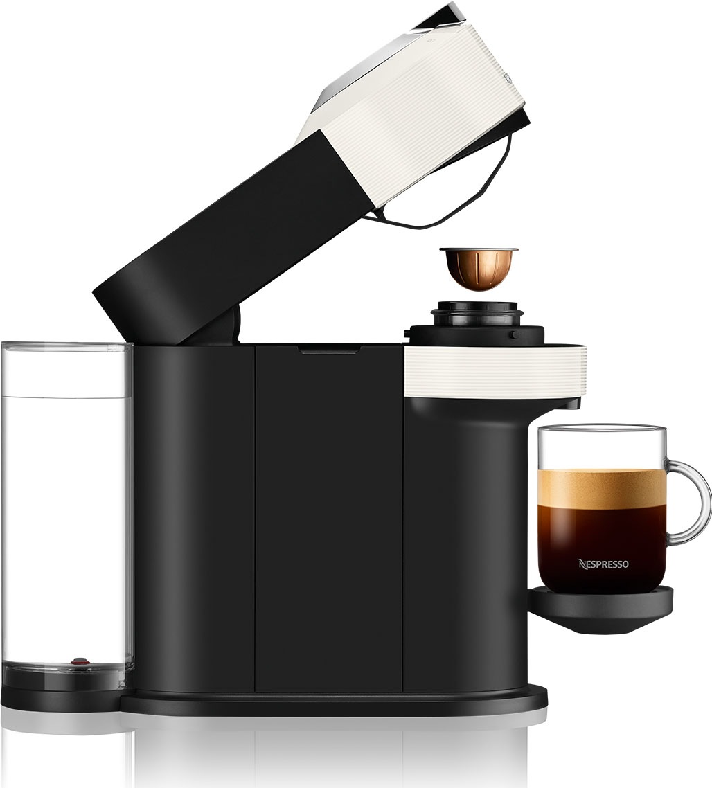 Nespresso Kapselmaschine »Vertuo Next ENV 120.GY von DeLonghi, Dark Grey«
