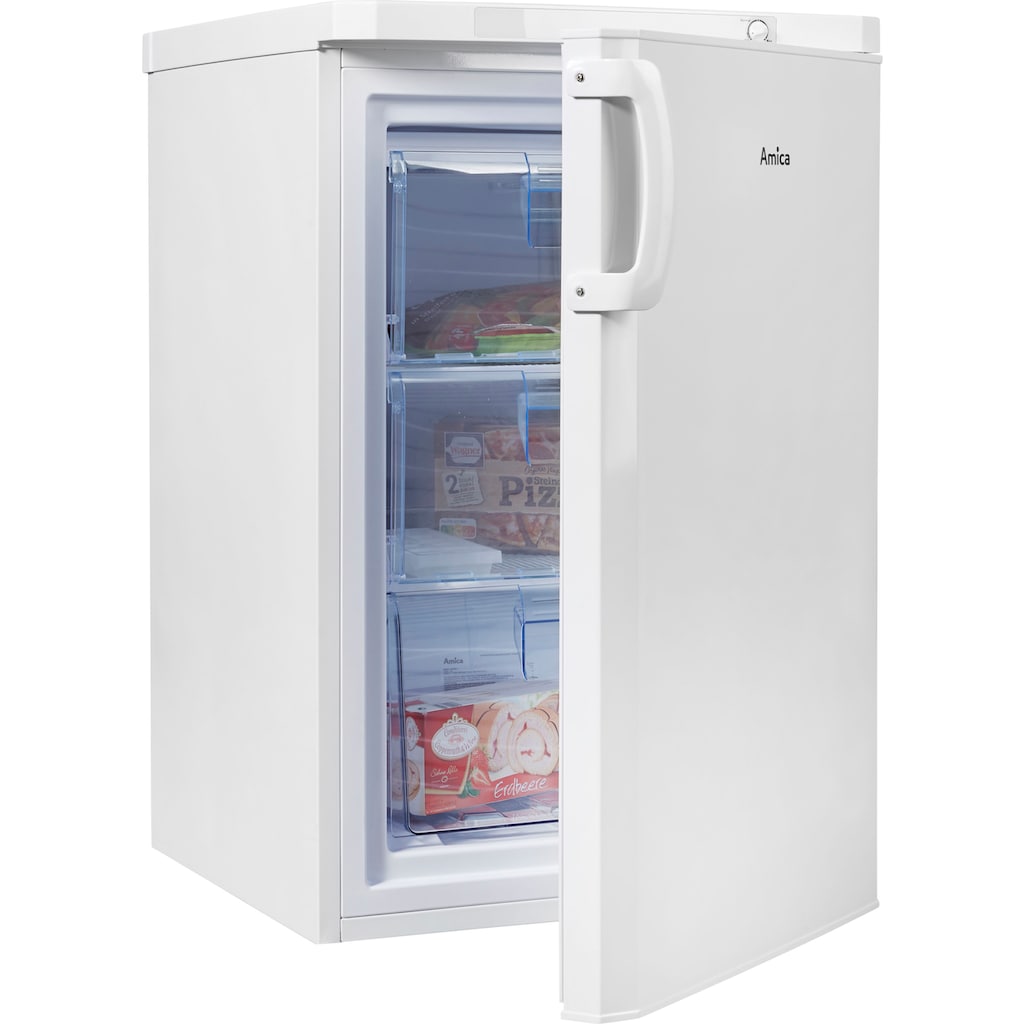 Amica Gefrierschrank »GS 321 100 W«, 84,5 cm hoch, 55 cm breit