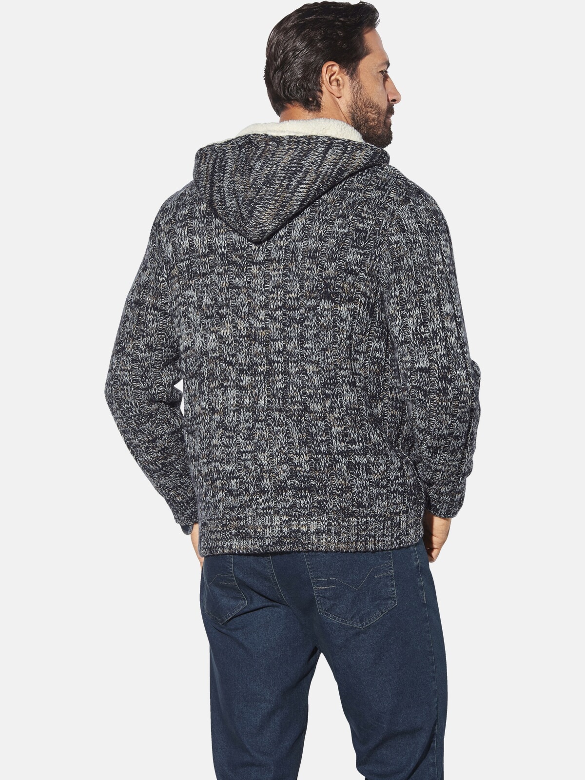 Jan Vanderstorm Kapuzenstrickjacke »Outdoor Strickjacke EIRBORG«