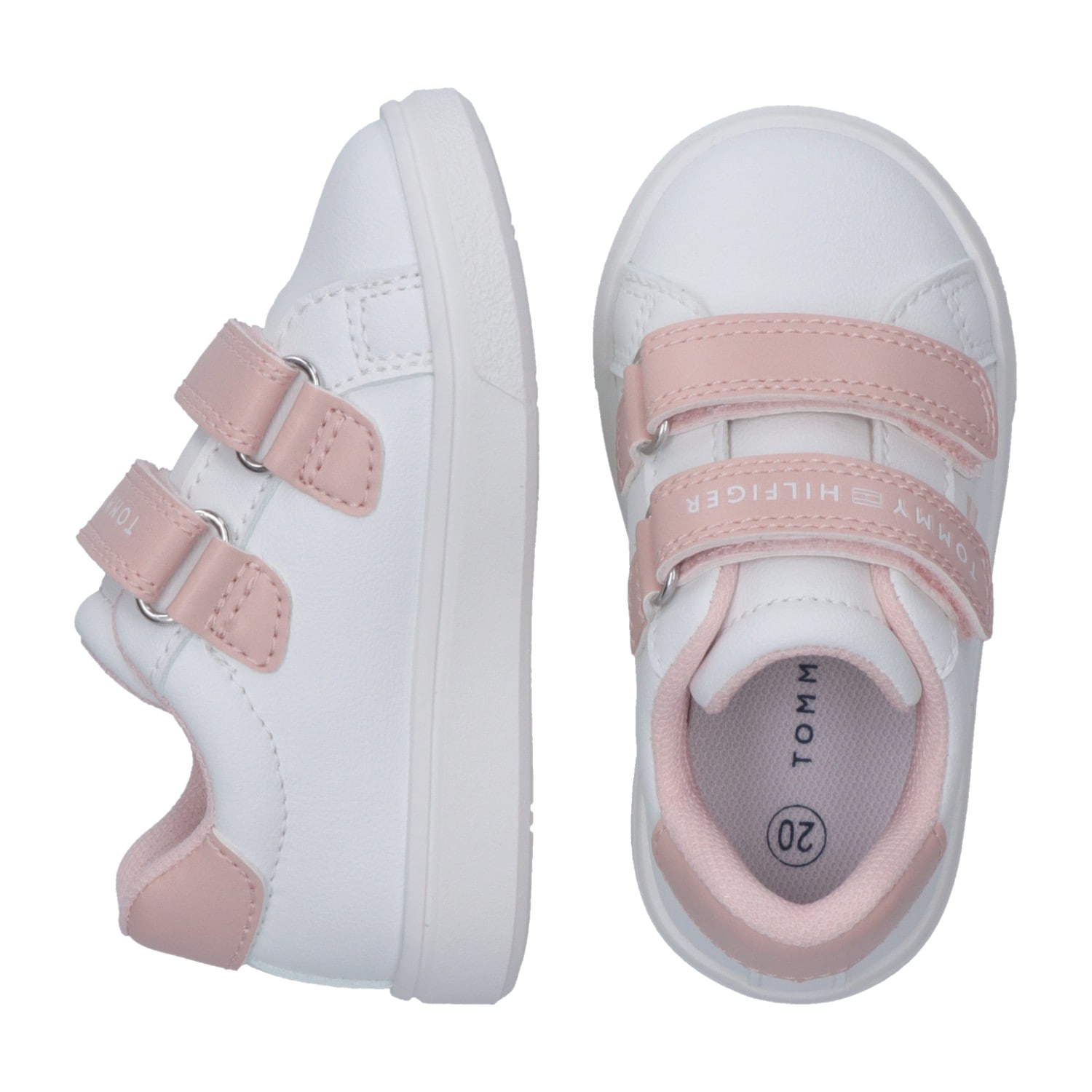 Tommy Hilfiger Sneaker  Klettschuh, Halbschuh, Freizeitschuh mit Logoverzierung