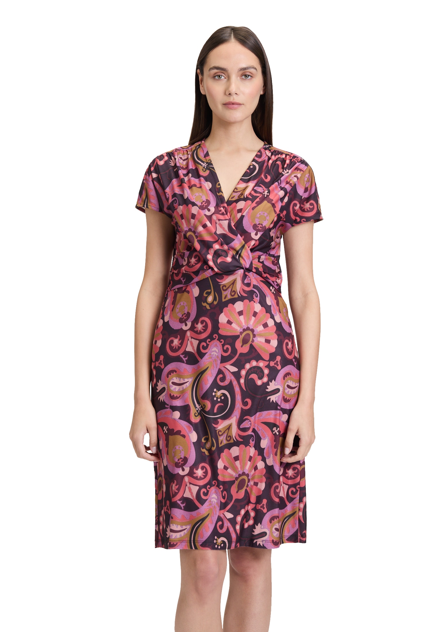 Cartoon Jerseykleid »Jerseykleid mit Raffung«