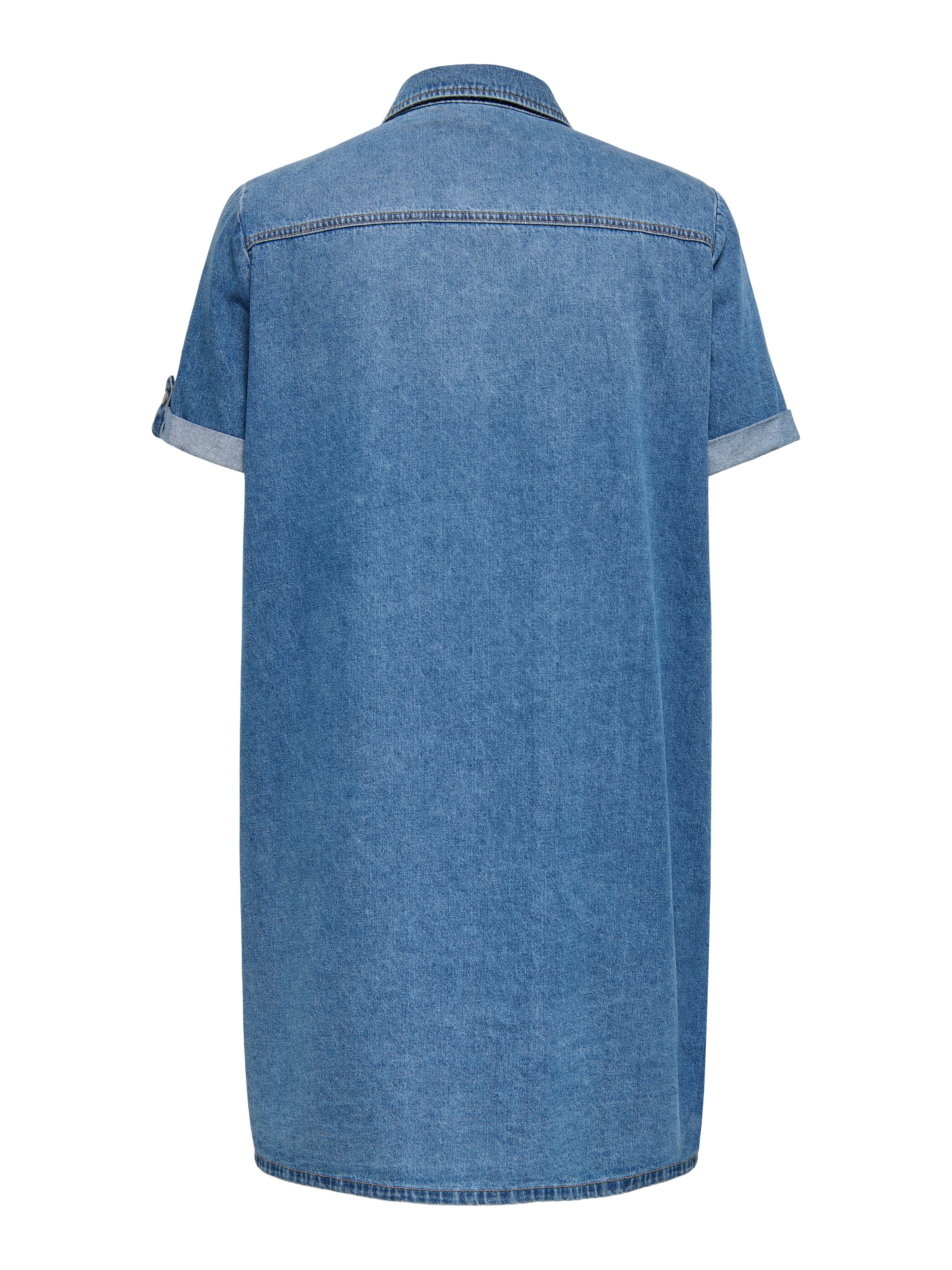 ONLY CARMAKOMA Jeanskleid »CARLISA S/S DNM DRESS GUA NOOS« Brusttaschen