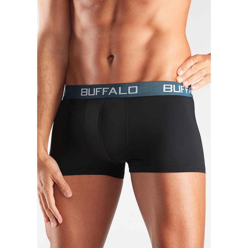 Buffalo Boxershorts, (Packung, 4 St.)